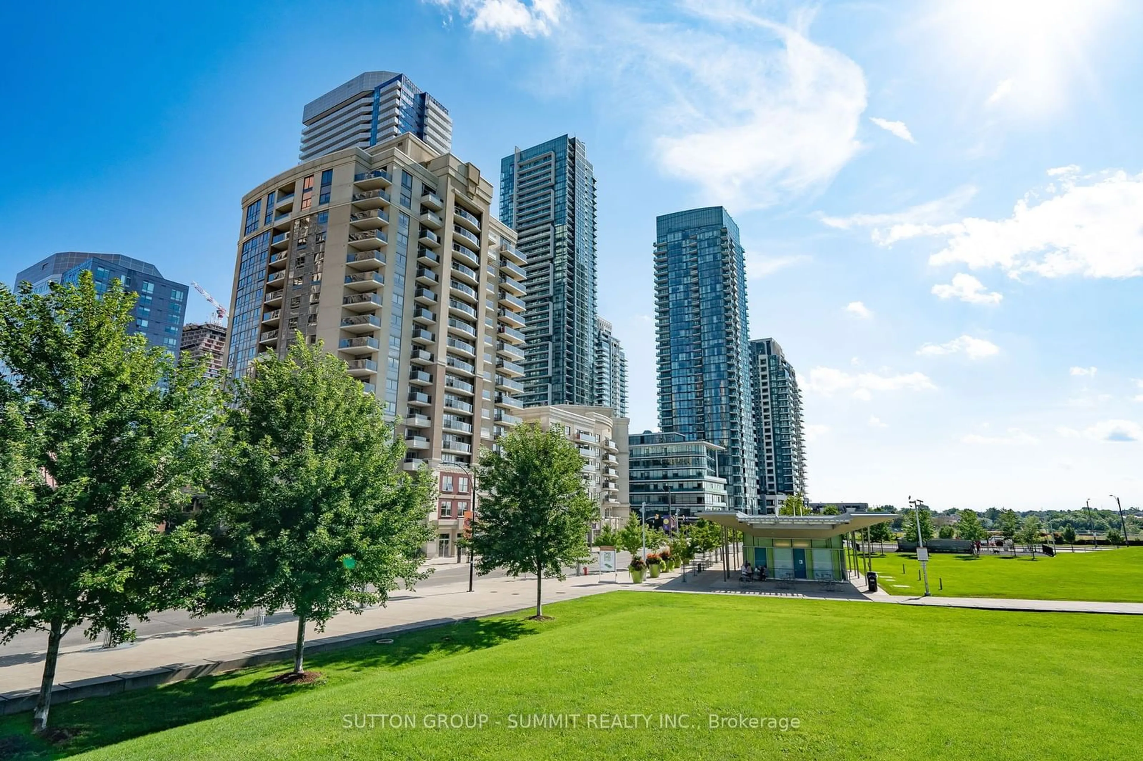 A pic from exterior of the house or condo for 350 Princess Royal Dr #1805, Mississauga Ontario L5B 4N1