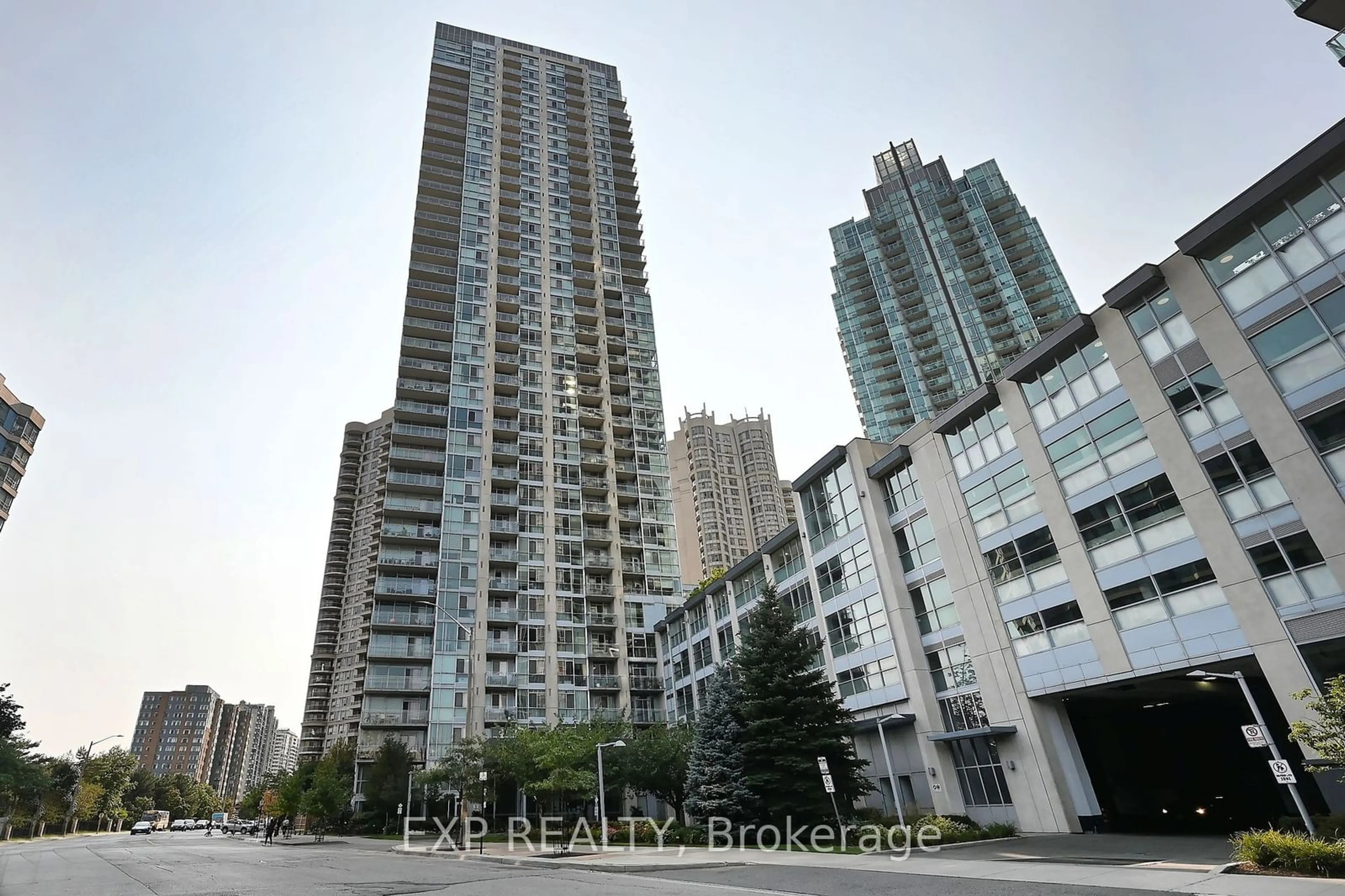 A pic from exterior of the house or condo for 225 Webb Dr #718, Mississauga Ontario L5B 4P2