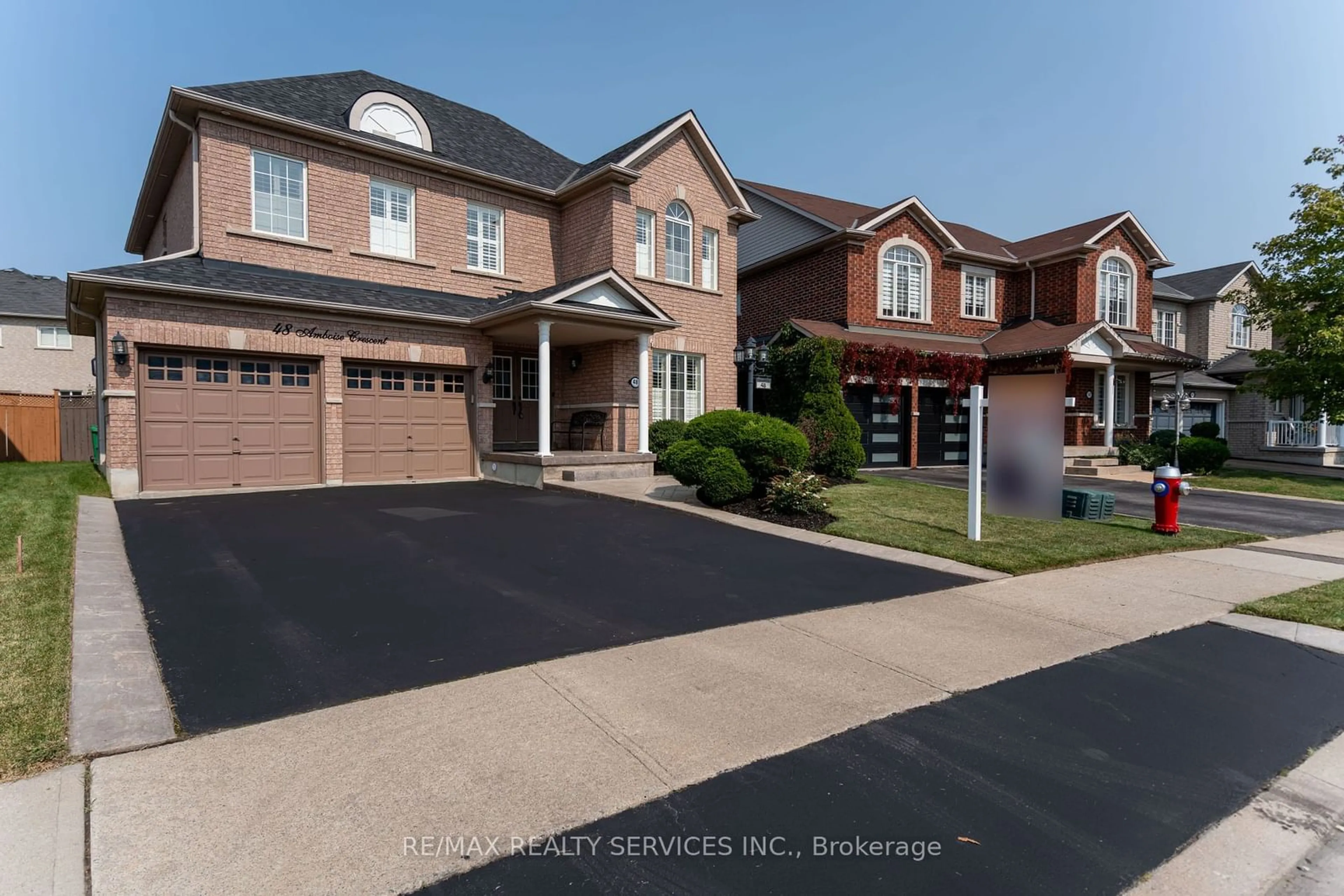 Home with brick exterior material for 48 Amboise Cres, Brampton Ontario L7A 3H2