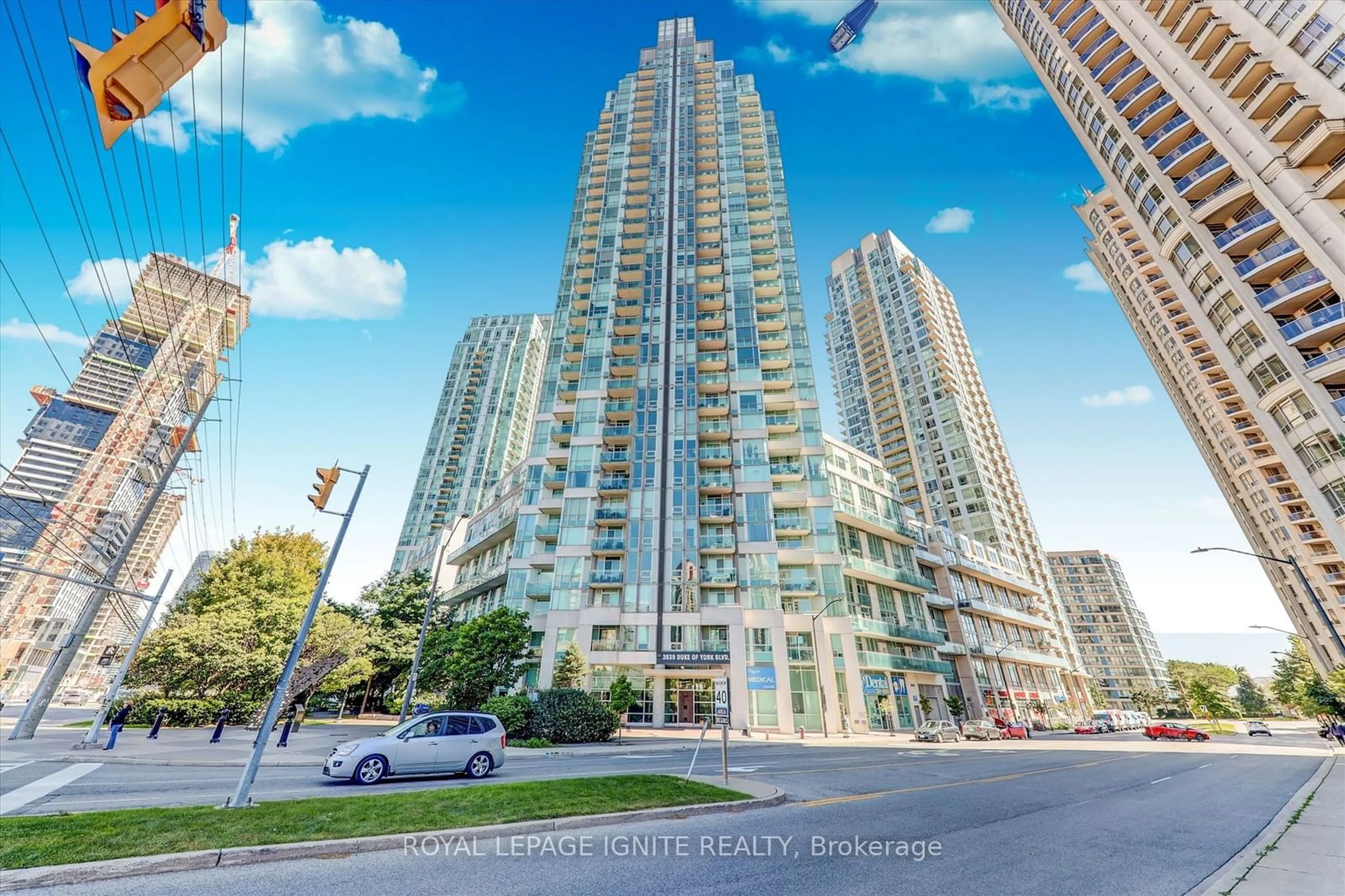 A pic from exterior of the house or condo for 3939 Duke Of York Blvd #402, Mississauga Ontario L5B 4N2