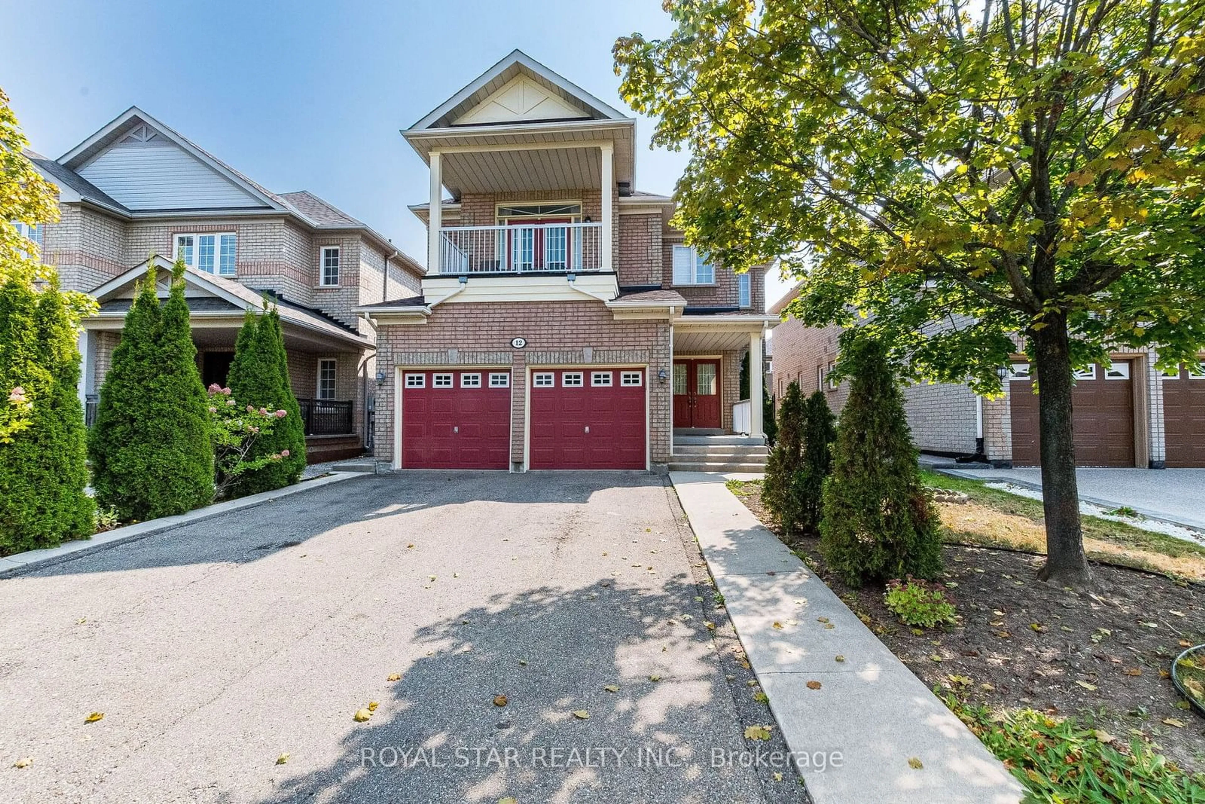 A pic from exterior of the house or condo, the street view for 12 Pappain Cres, Brampton Ontario L7A 3J8