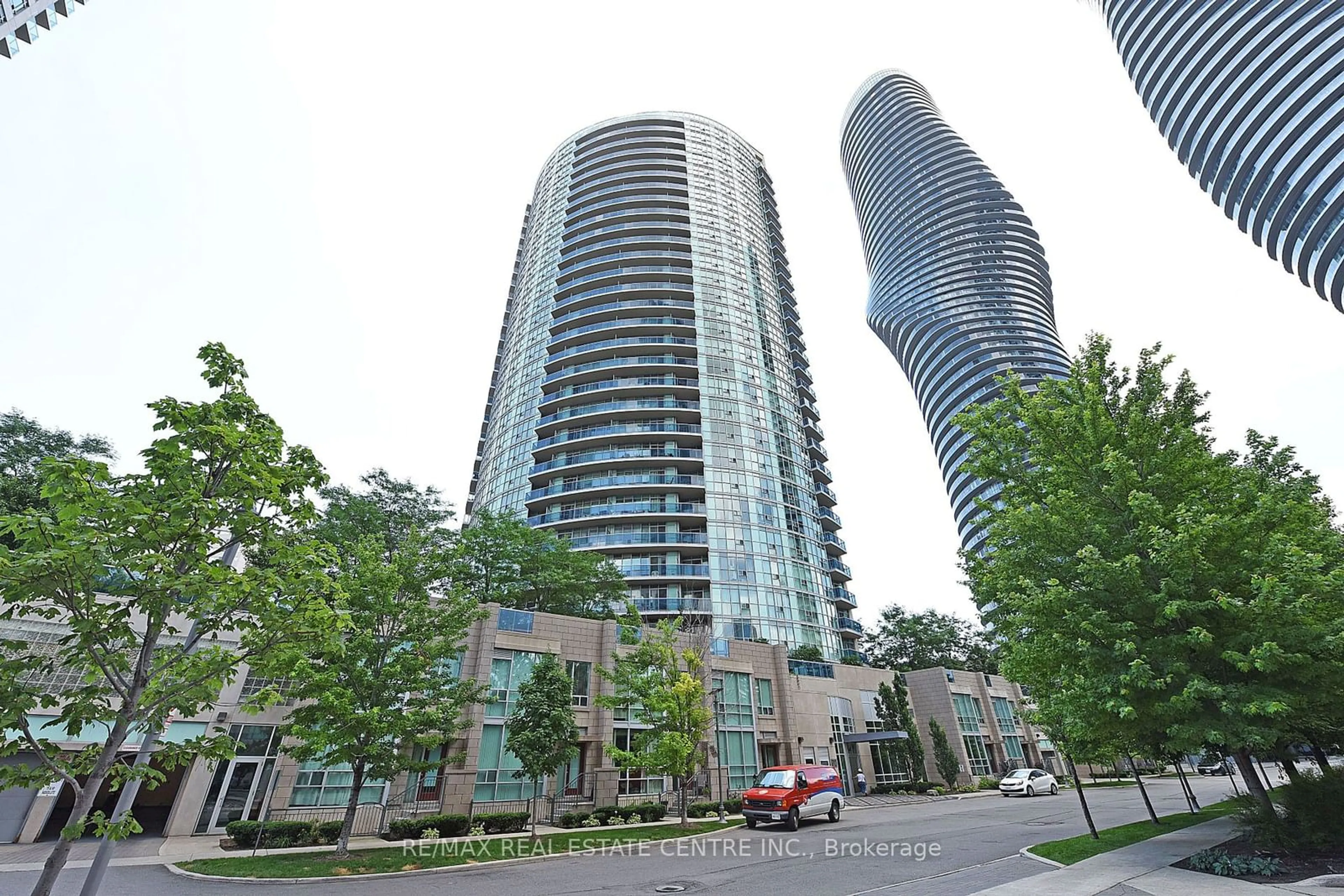 A pic from exterior of the house or condo for 70 Absolute Ave #2109, Mississauga Ontario L4Z 0A4