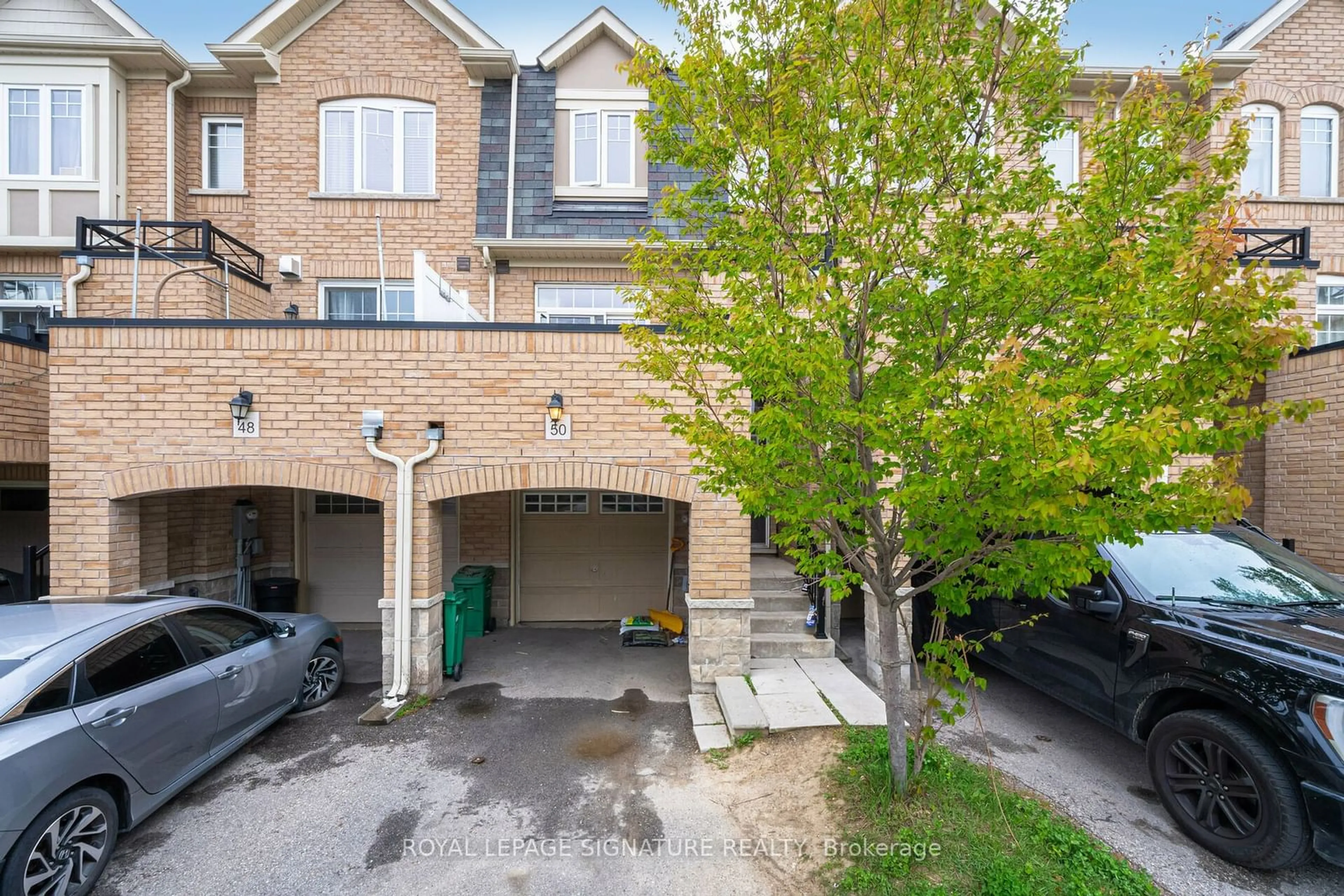 A pic from exterior of the house or condo, the street view for 50 Magdalene Cres, Brampton Ontario L6Z 0G8