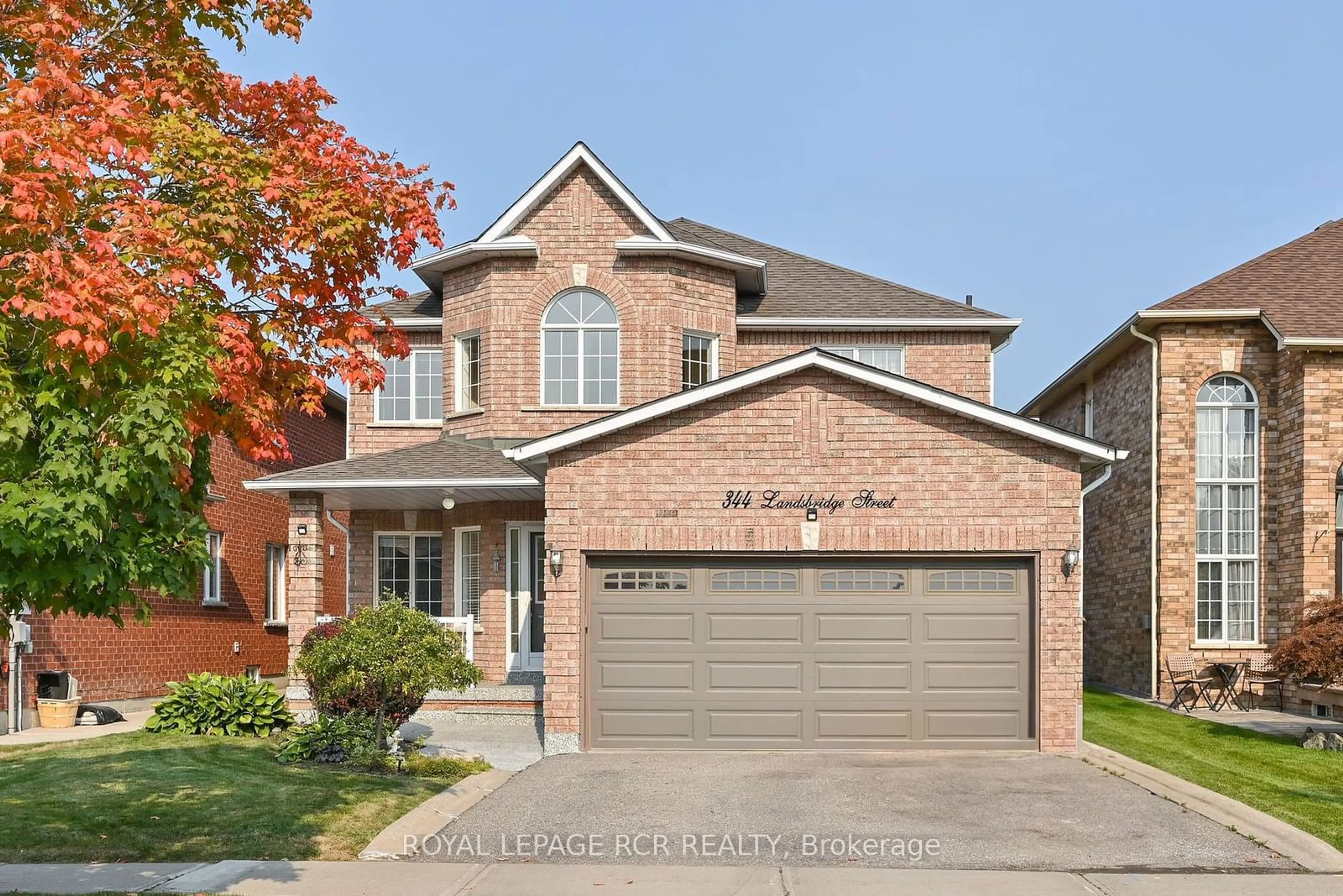 Home with brick exterior material for 344 Landsbridge St, Caledon Ontario L7E 2H6