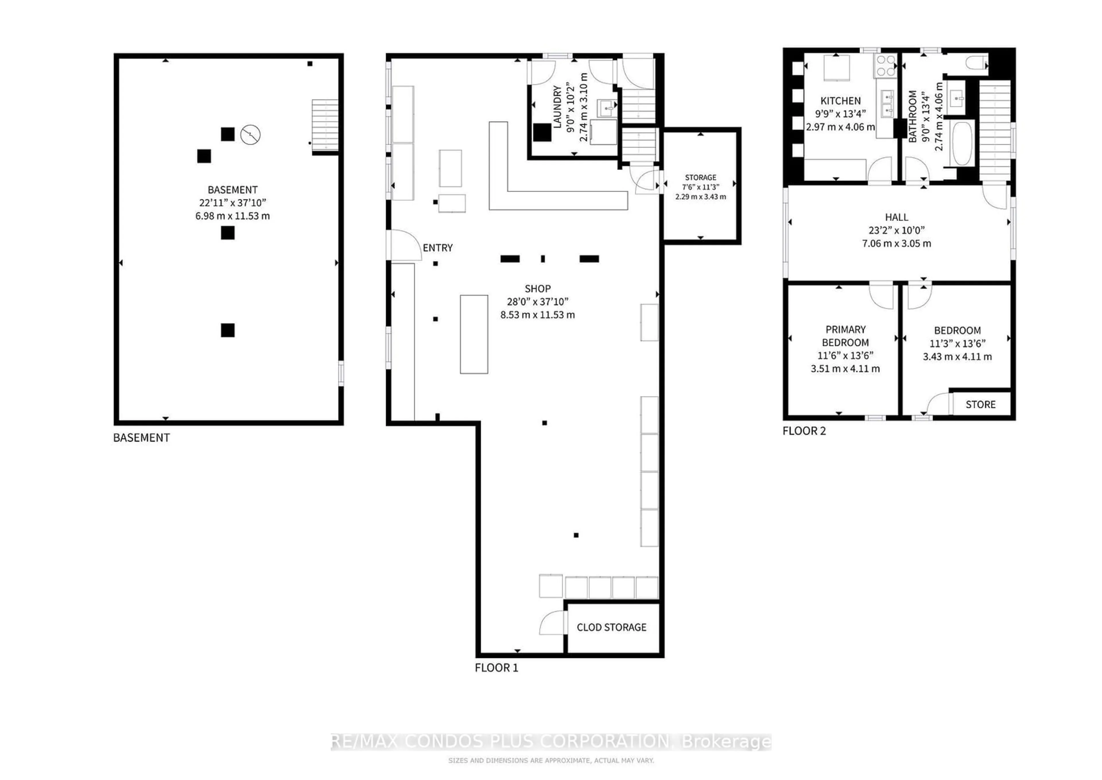 Floor plan for 509 Lakeshore Rd, Oakville Ontario L6K 1G6