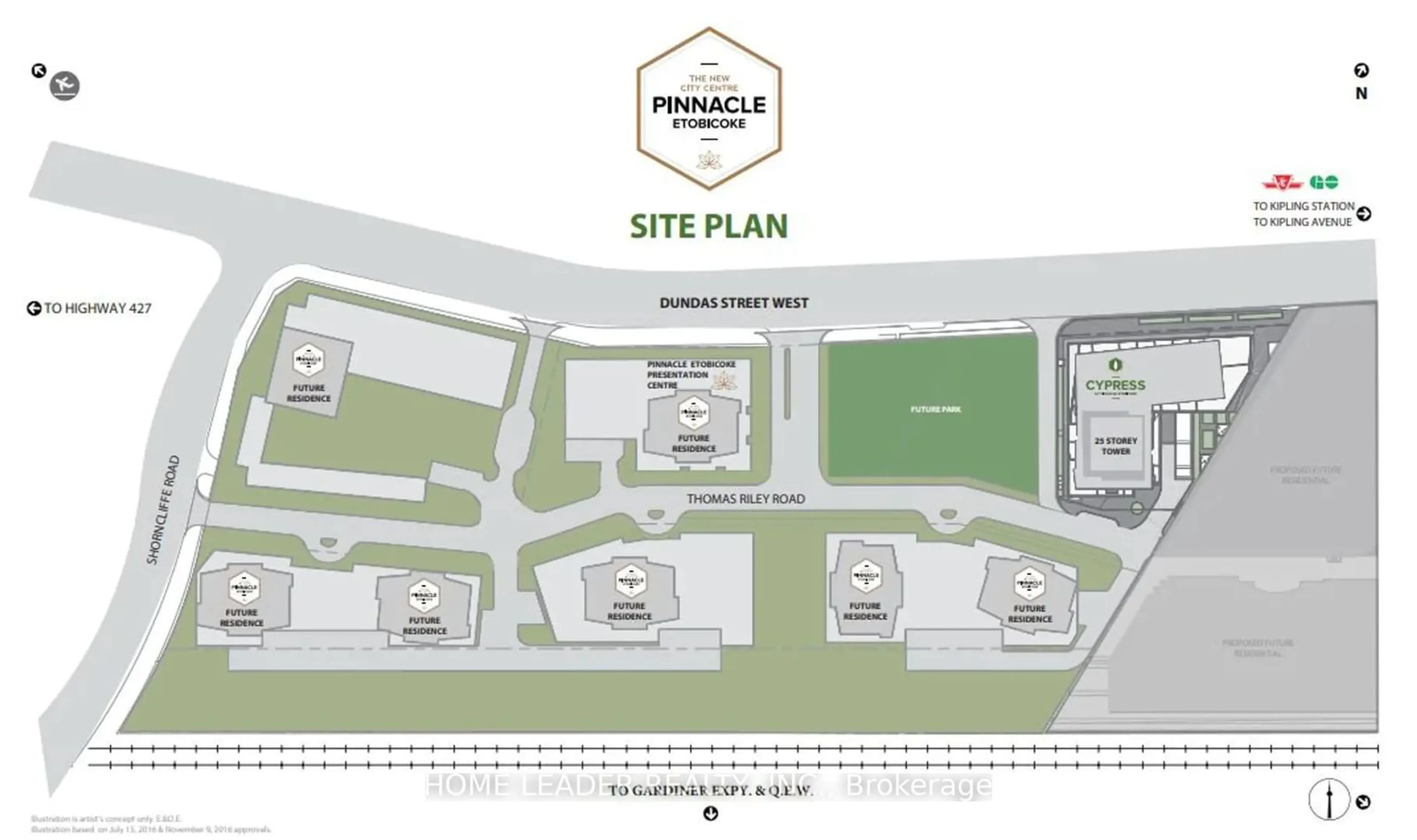 Floor plan for 50 Thomas Riley Rd #717, Toronto Ontario M9B 0C5