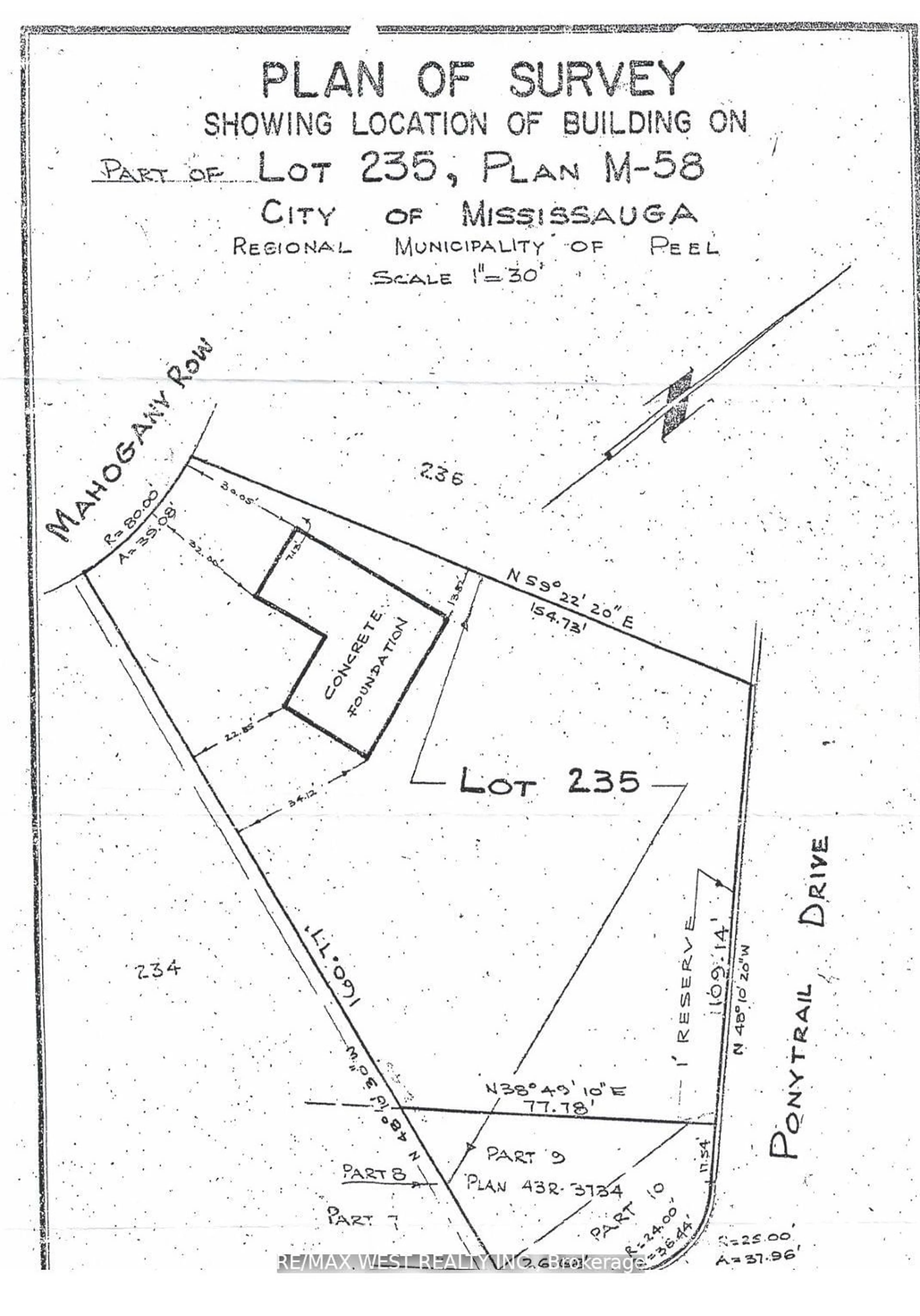 Picture of a map for 4021 Mahogany Row, Mississauga Ontario L4W 2H7