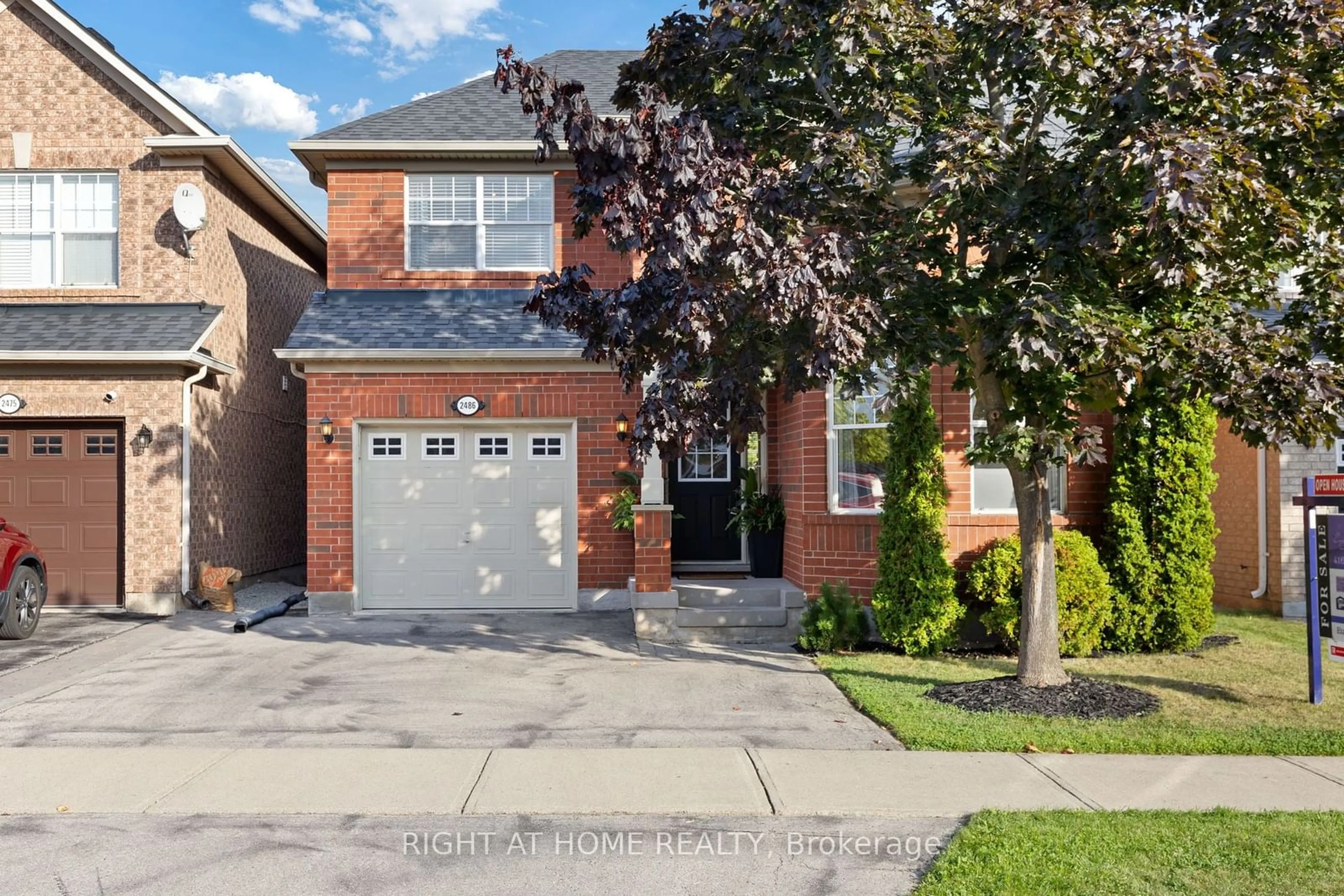 Home with brick exterior material for 2486 Carberry Way, Oakville Ontario L6M 4S5