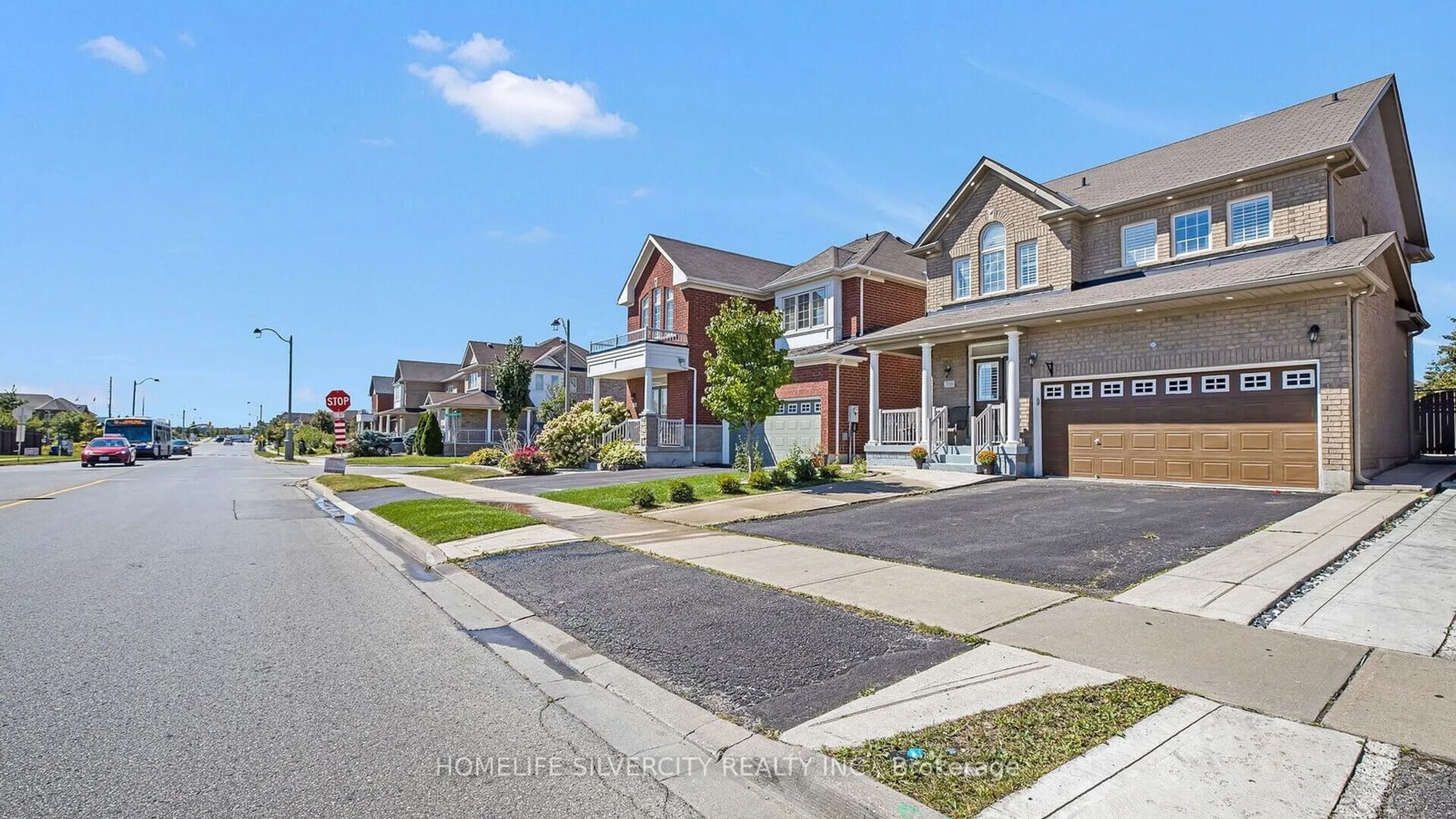 Frontside or backside of a home, the street view for 316 Father Tobin Rd, Brampton Ontario L6R 0M9