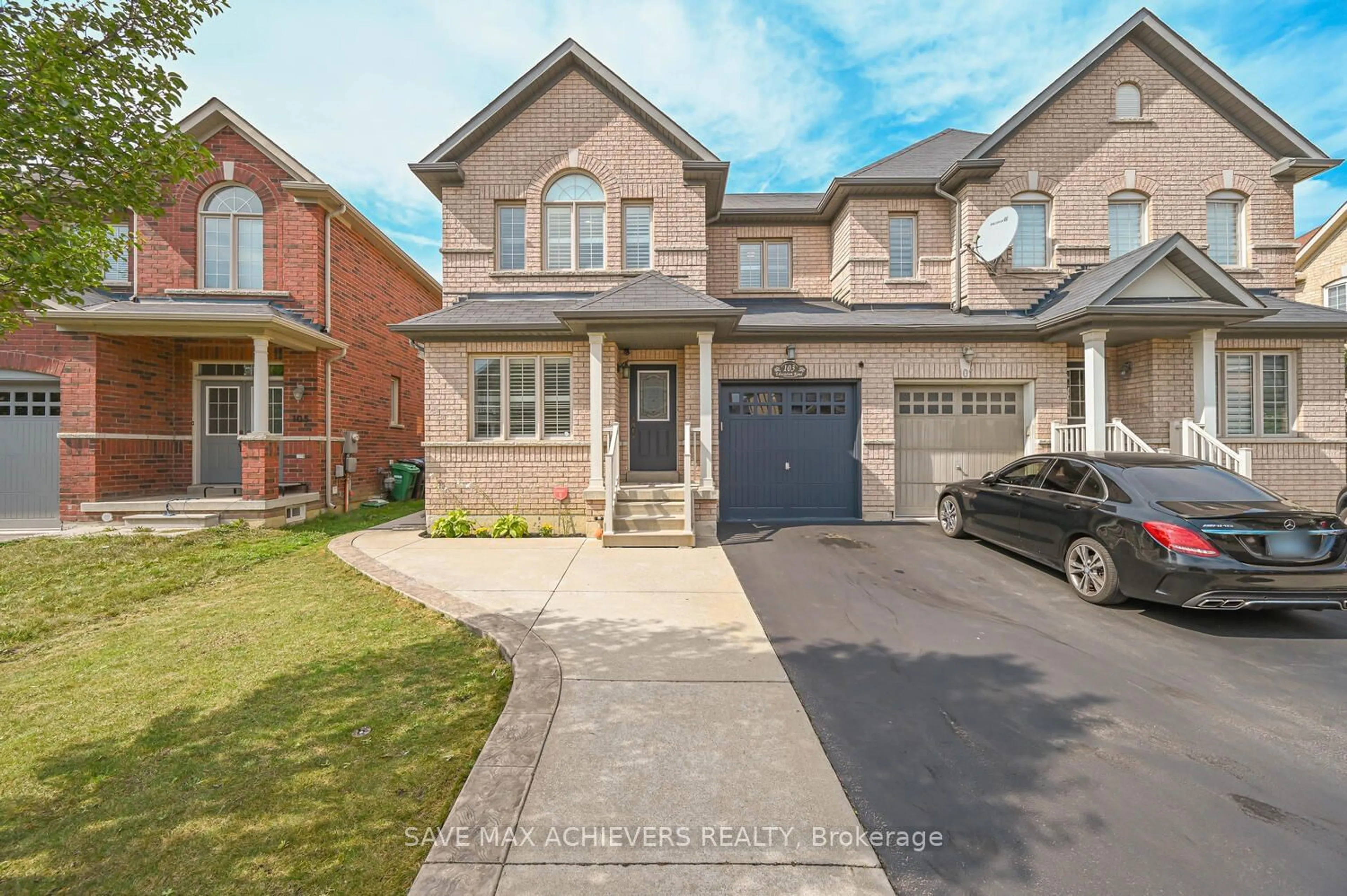 Home with brick exterior material for 103 Education Rd, Brampton Ontario L6P 3P1