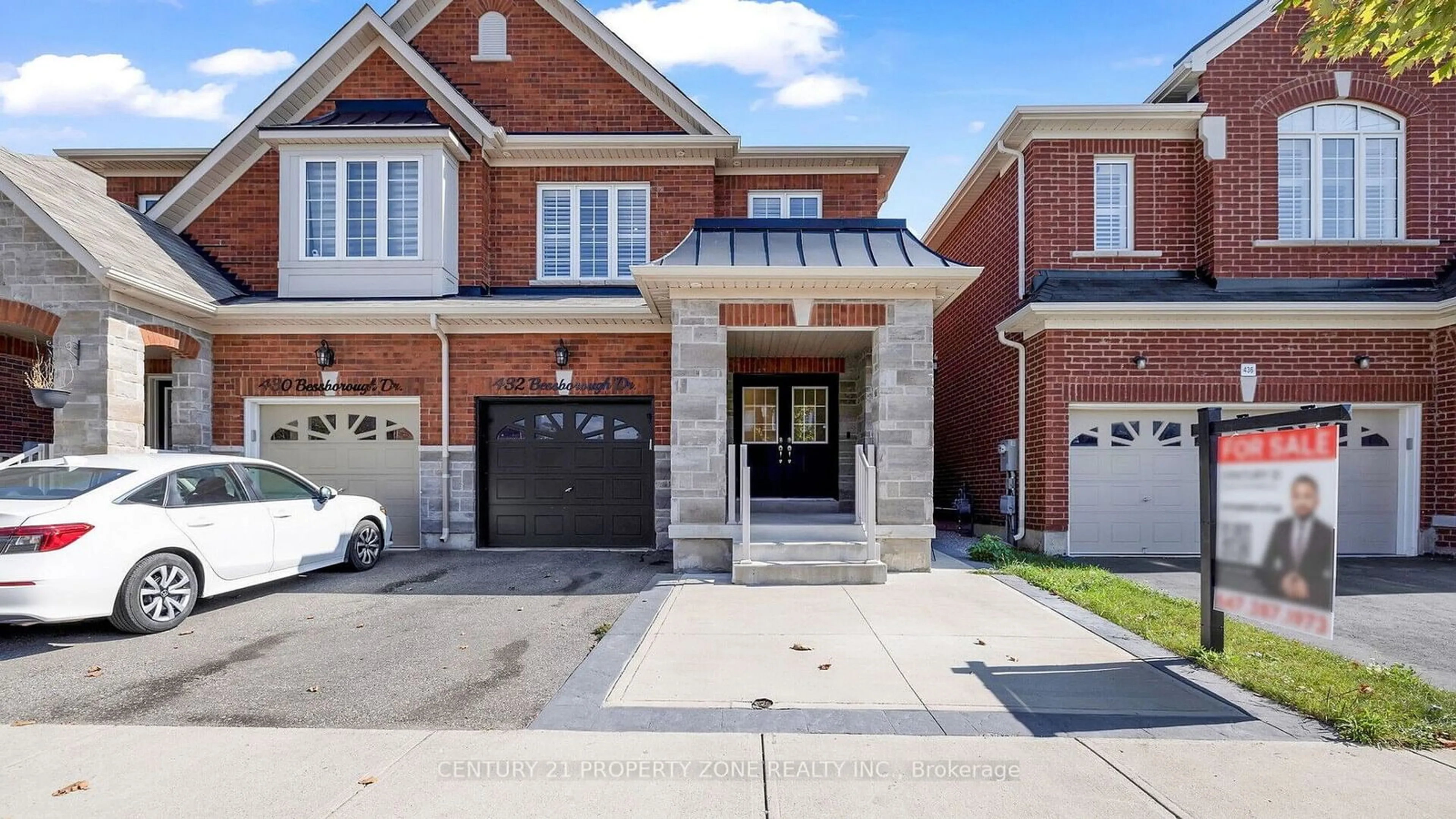 Home with brick exterior material for 432 BessBorough Dr, Milton Ontario L9T 8P8