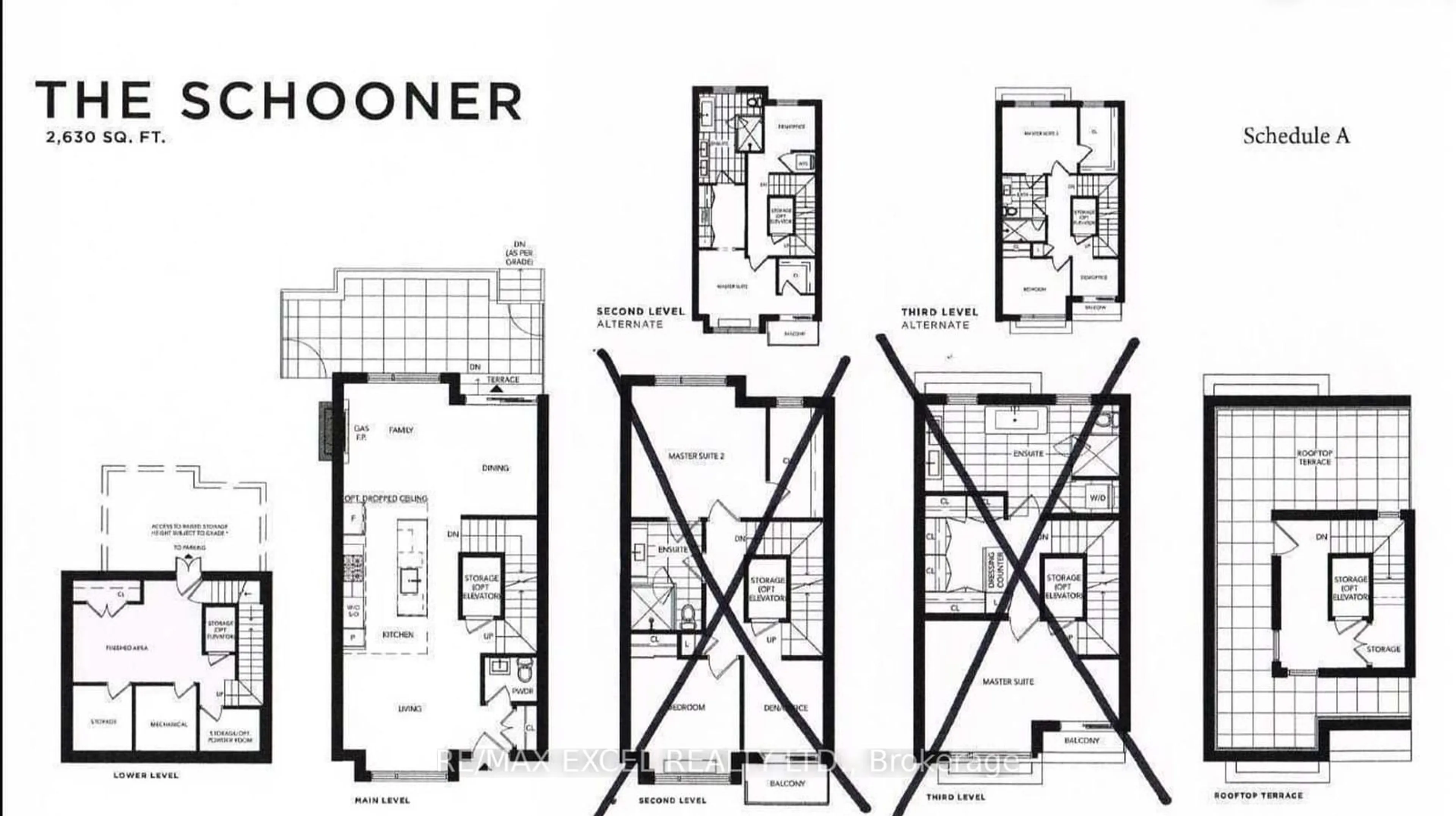 Floor plan for 123 High St, Mississauga Ontario L5H 1K4