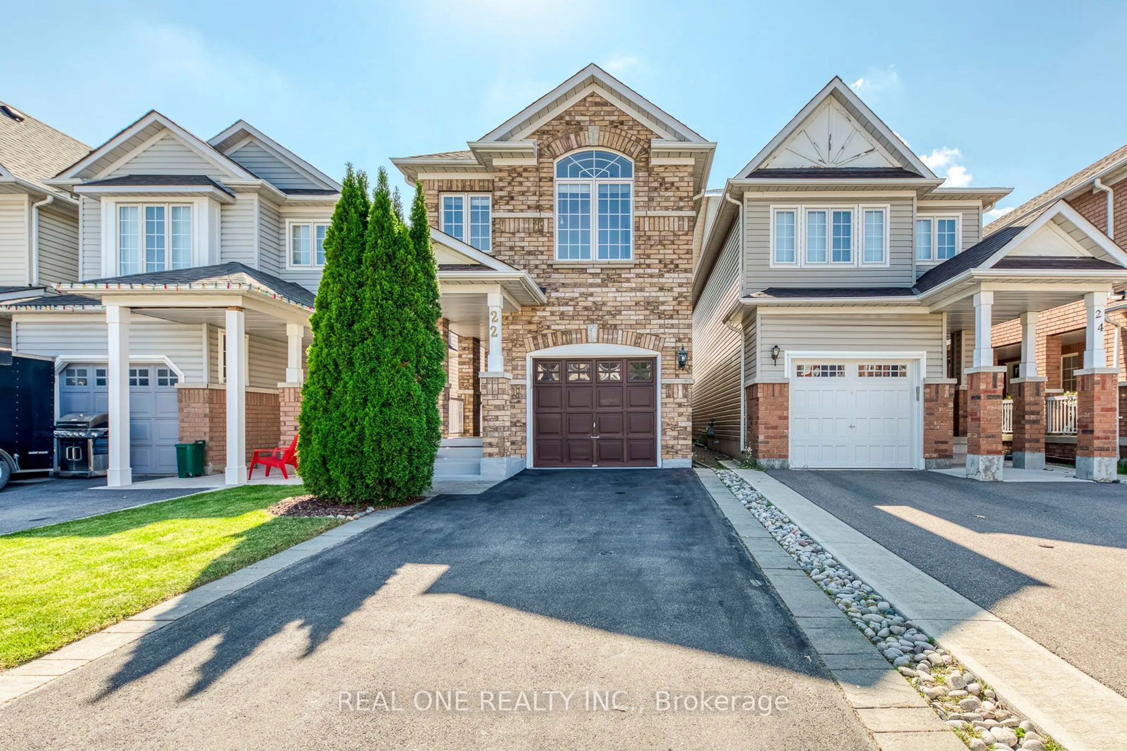 Home with brick exterior material for 22 Sloan Dr, Milton Ontario L9T 5P7