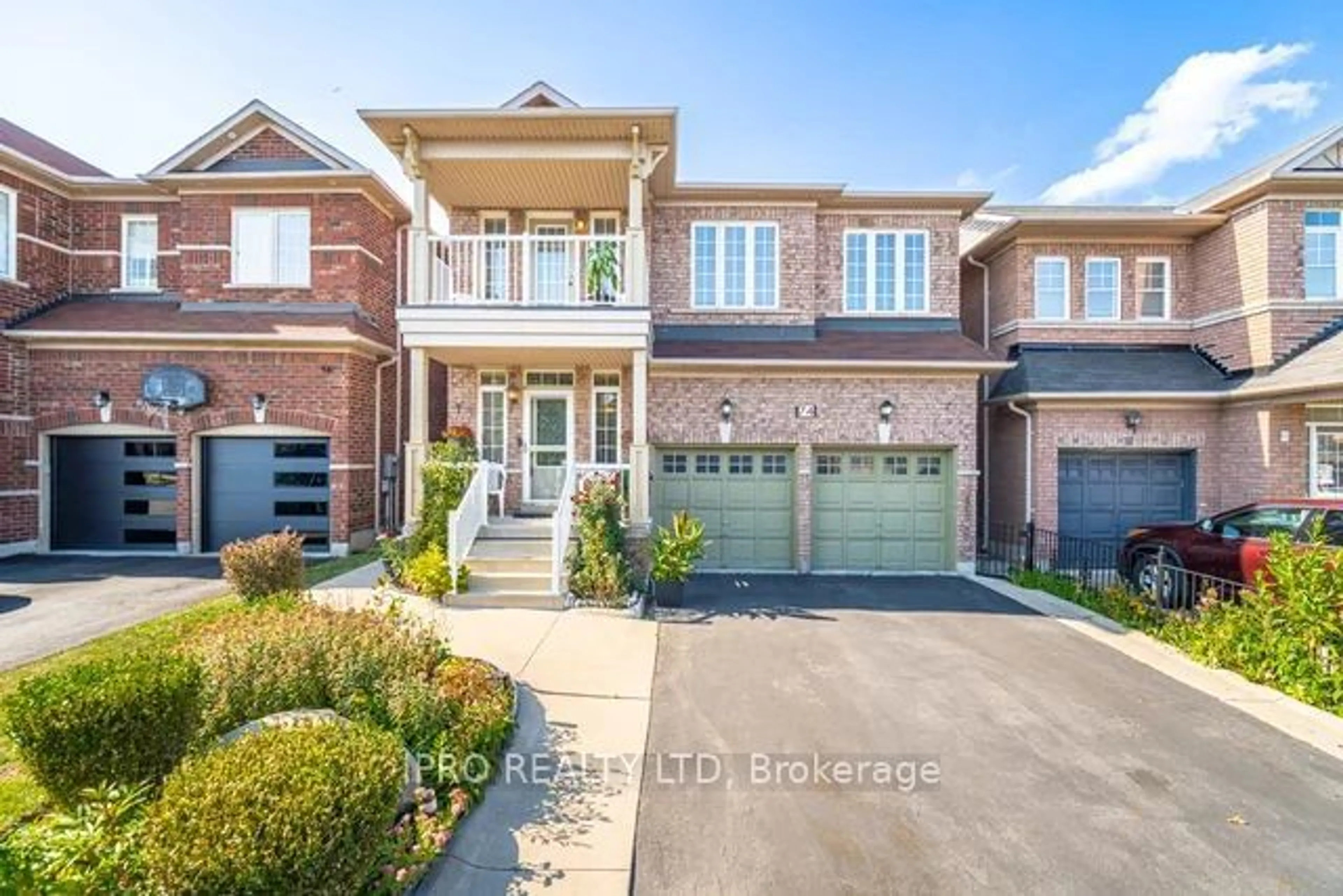 Home with brick exterior material for 74 Vanderbrink Dr, Brampton Ontario L6R 0E8