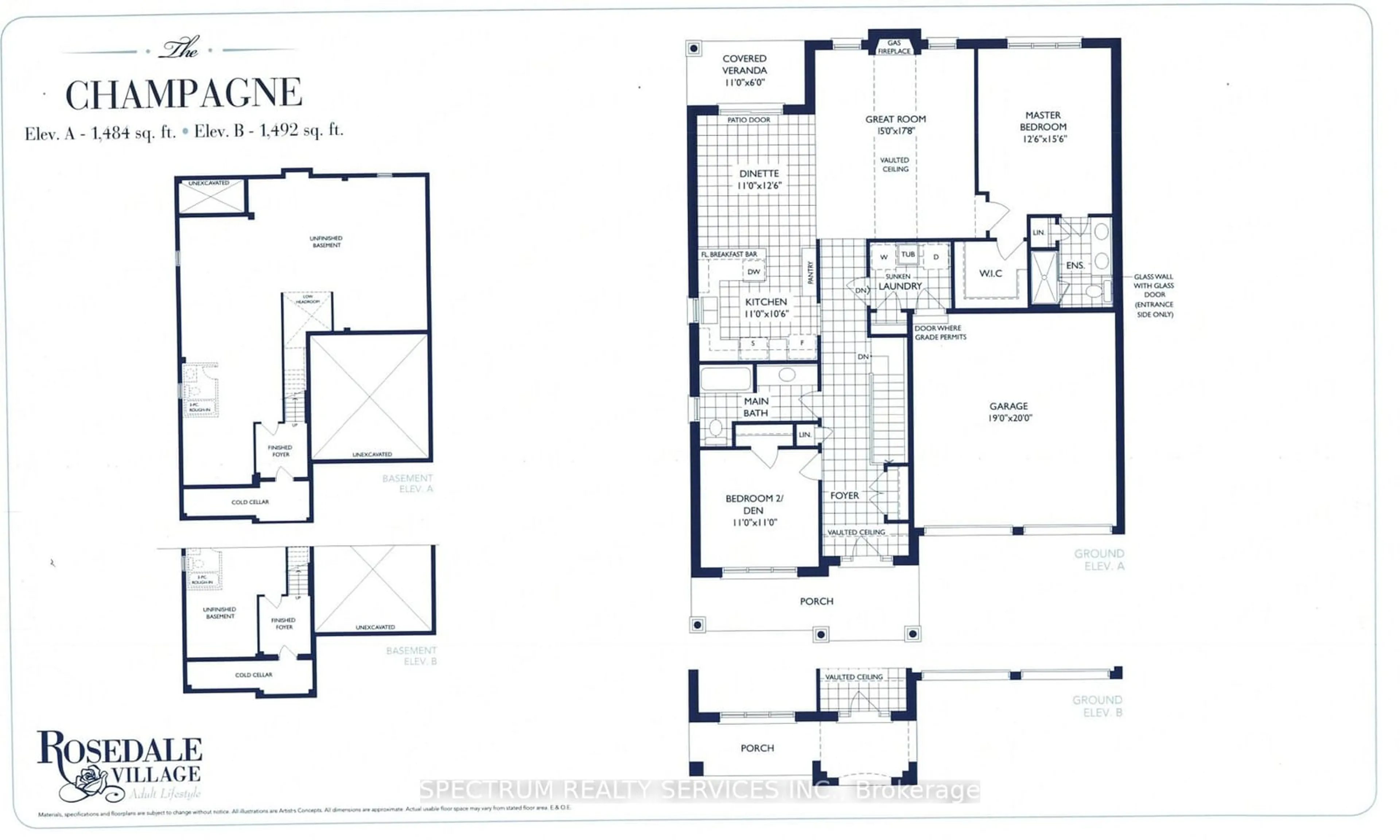 Floor plan for 9 Abelia St, Brampton Ontario L6R 3W9