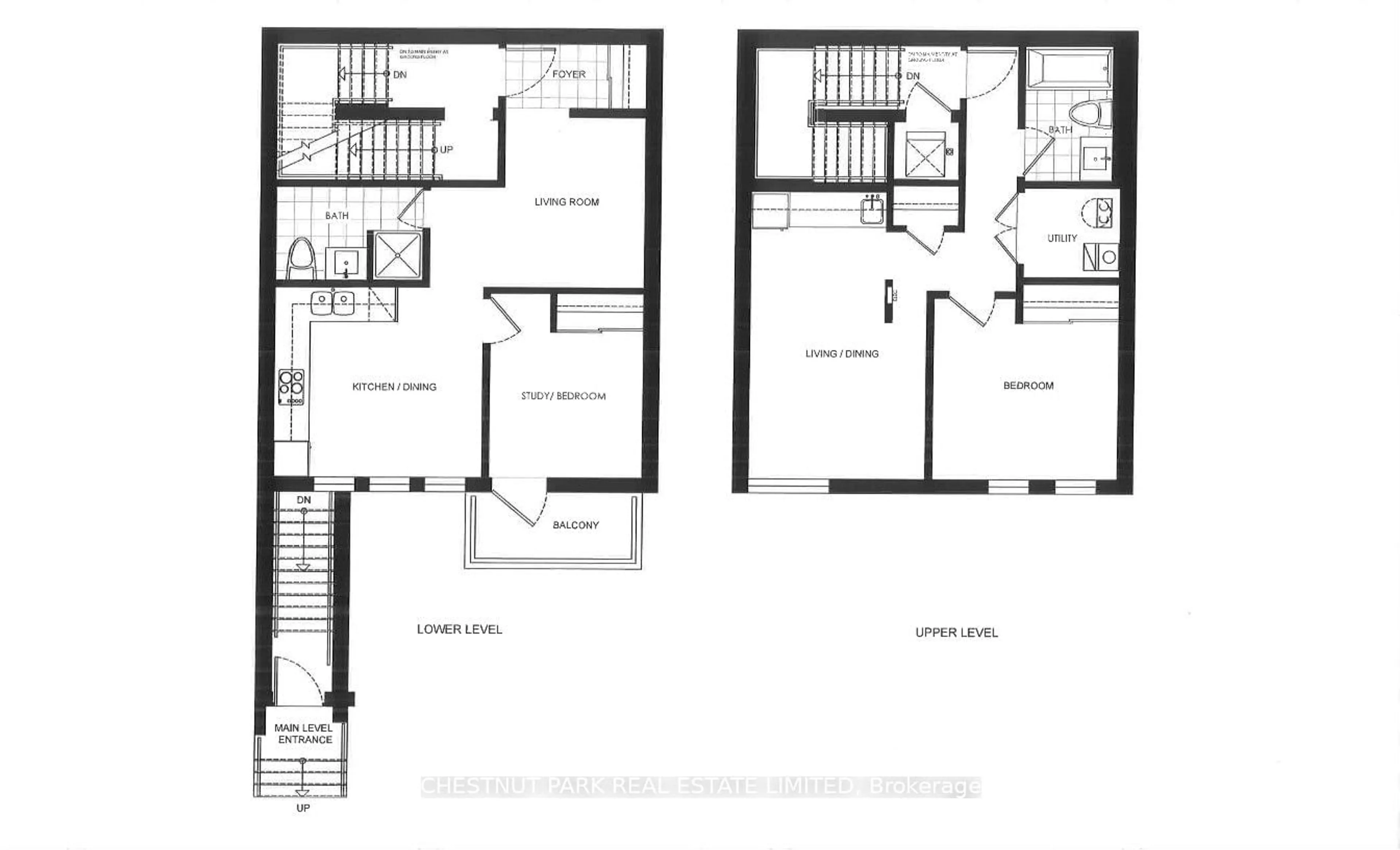 Floor plan for 402 The East Mall Ave #318, Toronto Ontario M9B 3Z9