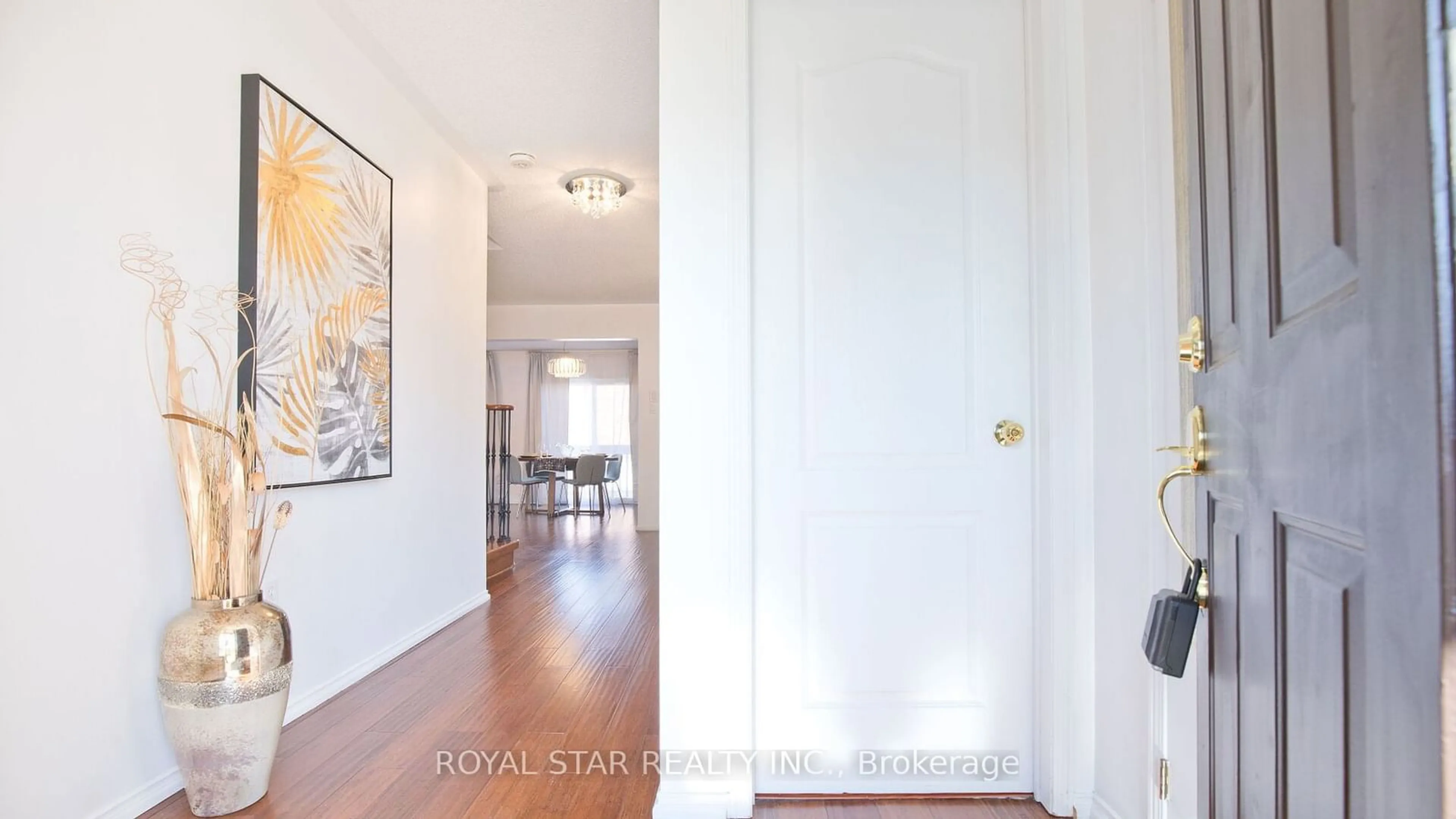 Indoor entryway, wood floors for 13 Waterdale Rd, Brampton Ontario L7A 1S7