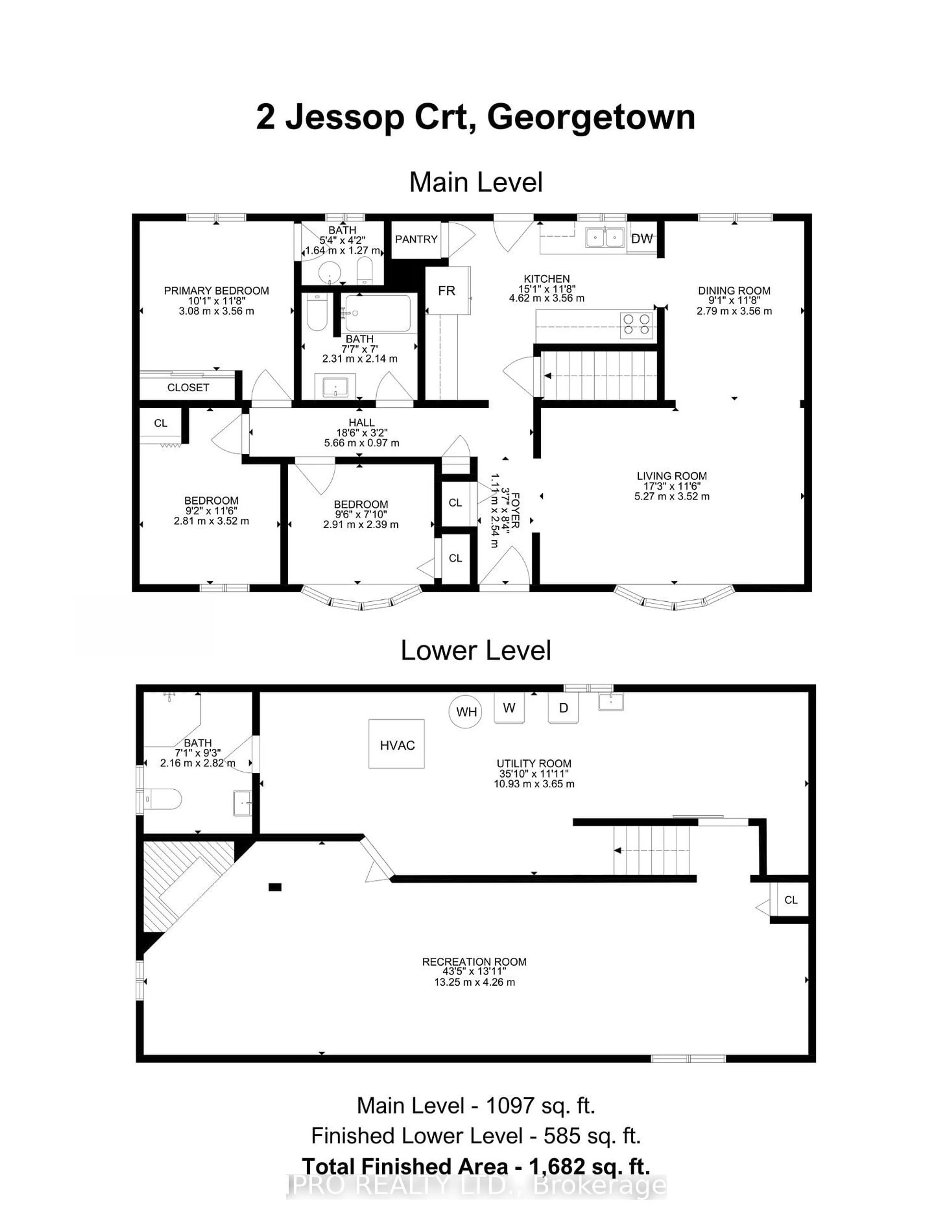 Floor plan for 2 Jessop Crt, Halton Hills Ontario L7G 4P1