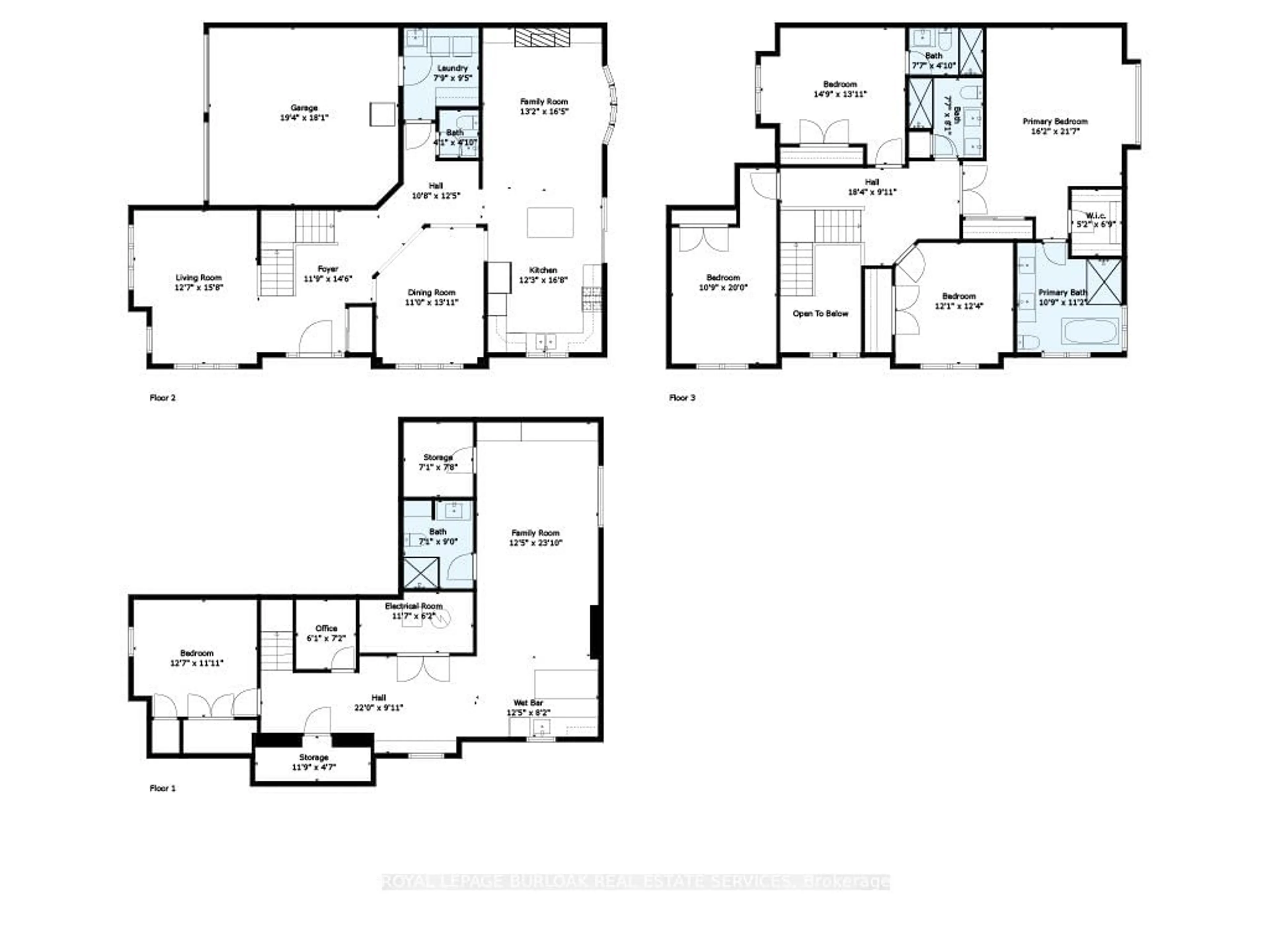 Floor plan for 4176 Fuller Cres, Burlington Ontario L7M 0M5