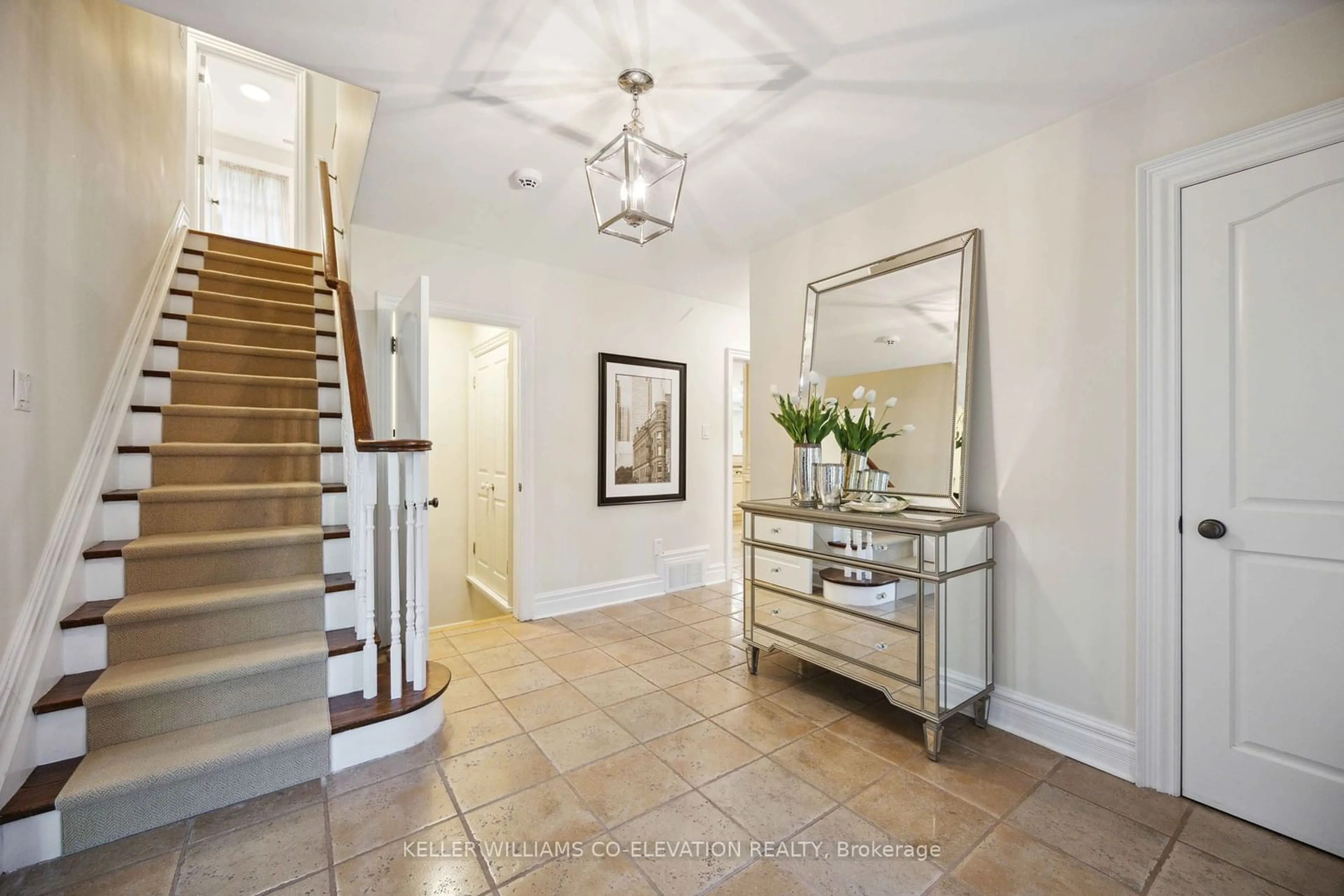 Indoor entryway, wood floors for 43 Edenbridge Dr, Toronto Ontario M9A 3E8