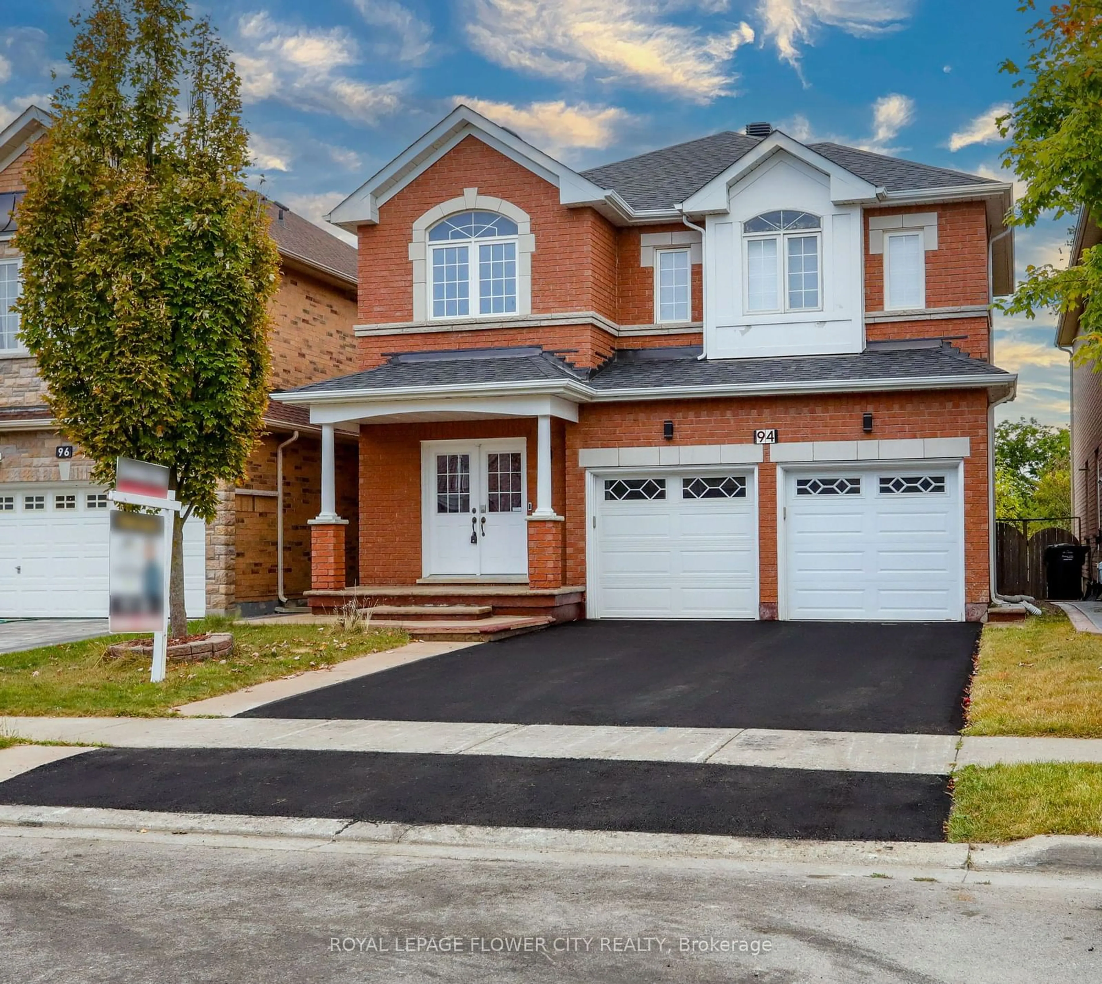 Home with brick exterior material for 94 SIR JACOBS Cres, Brampton Ontario L7A 3T5