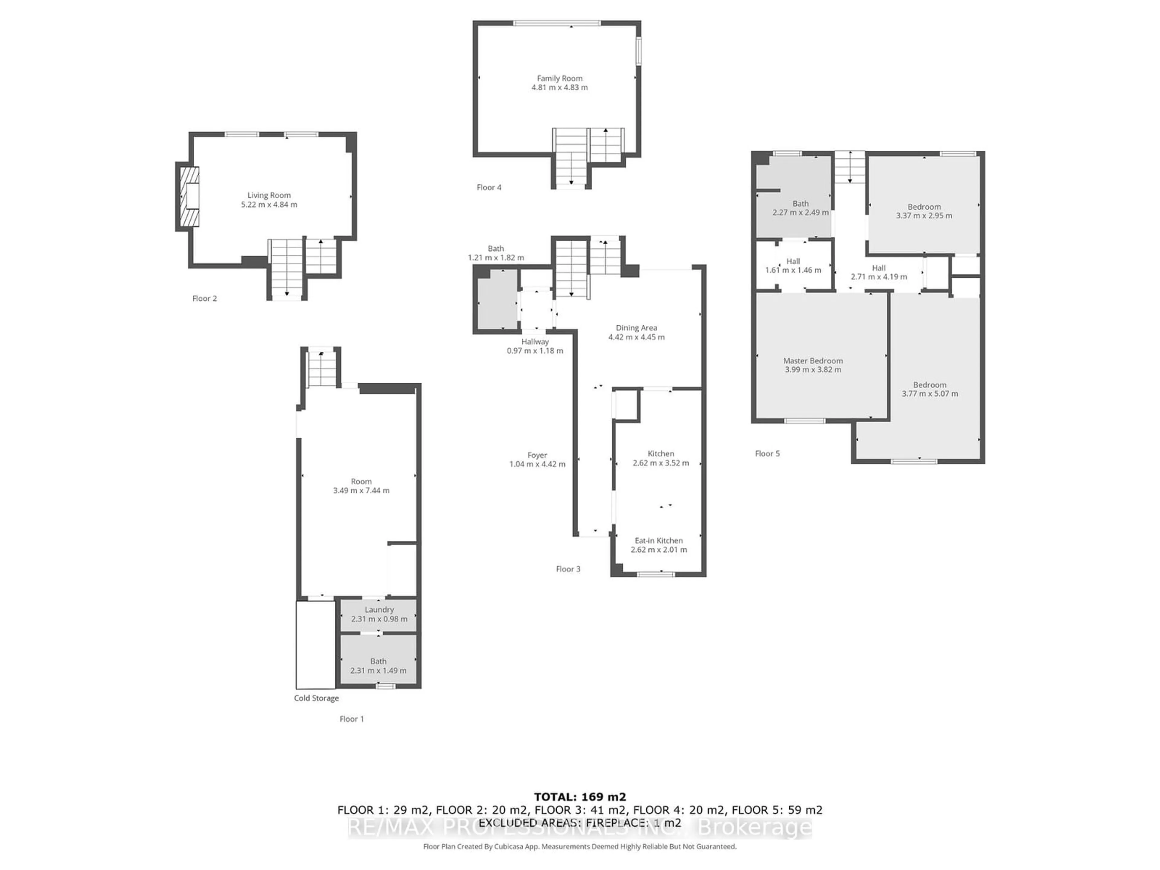 Floor plan for 4240 Elora Dr, Mississauga Ontario L5B 2Y8