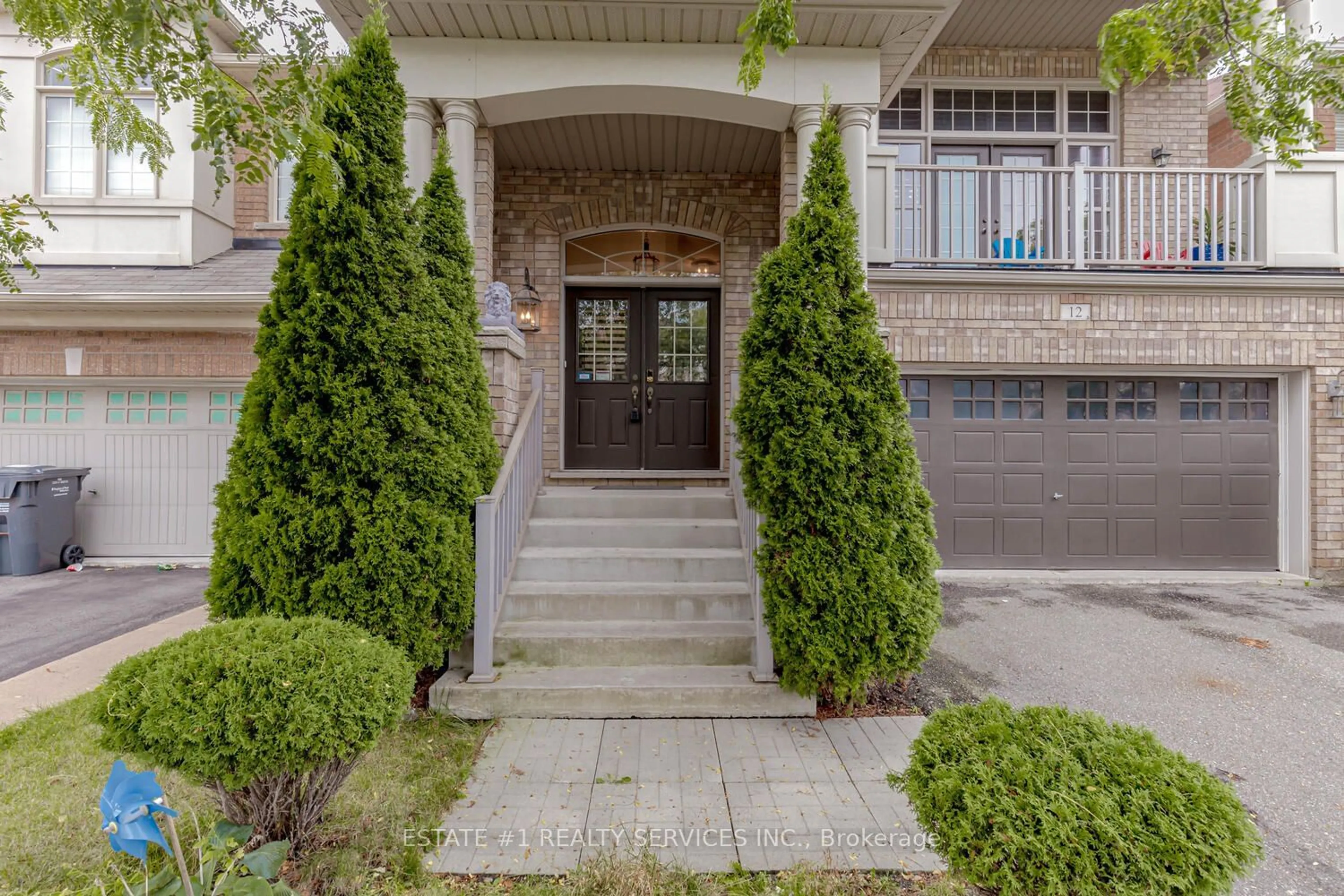 A pic from exterior of the house or condo, the street view for 12 Seastar Rd, Brampton Ontario L6Y 0P1