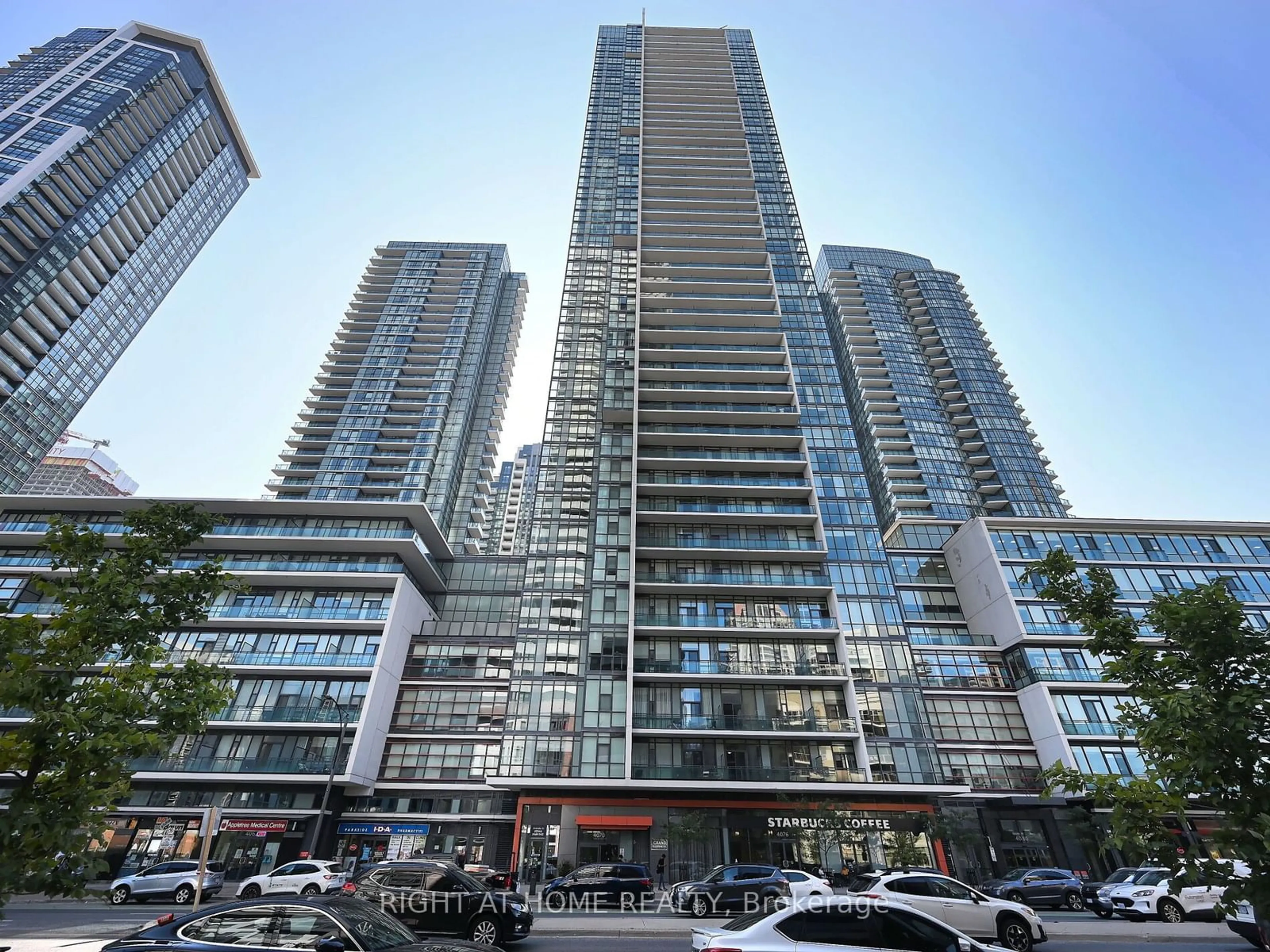 A pic from exterior of the house or condo for 4070 Confederation Pkwy #1005, Mississauga Ontario L5B 0E9