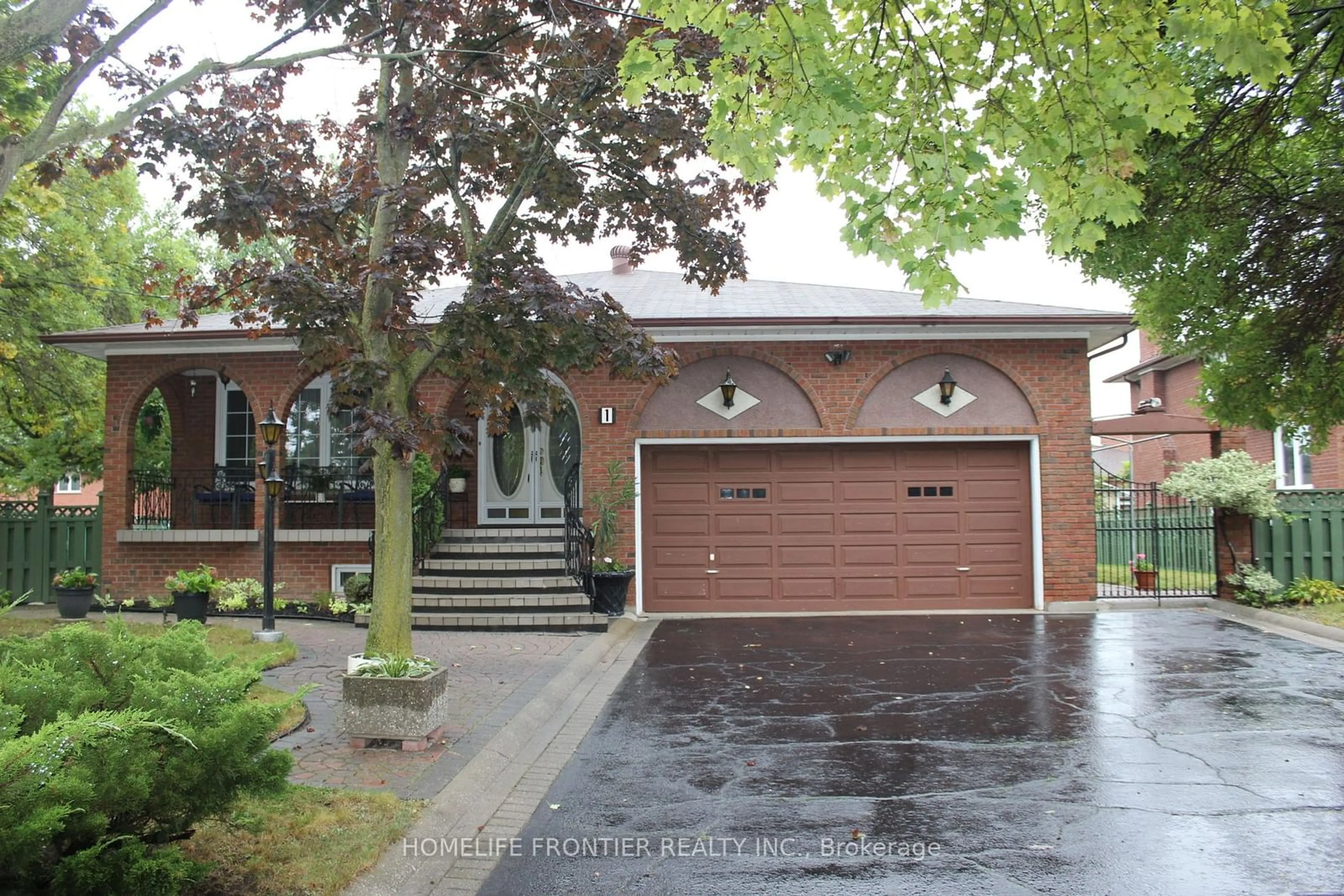 Home with brick exterior material for 1 Tothill Rd, Toronto Ontario M9L 1H8