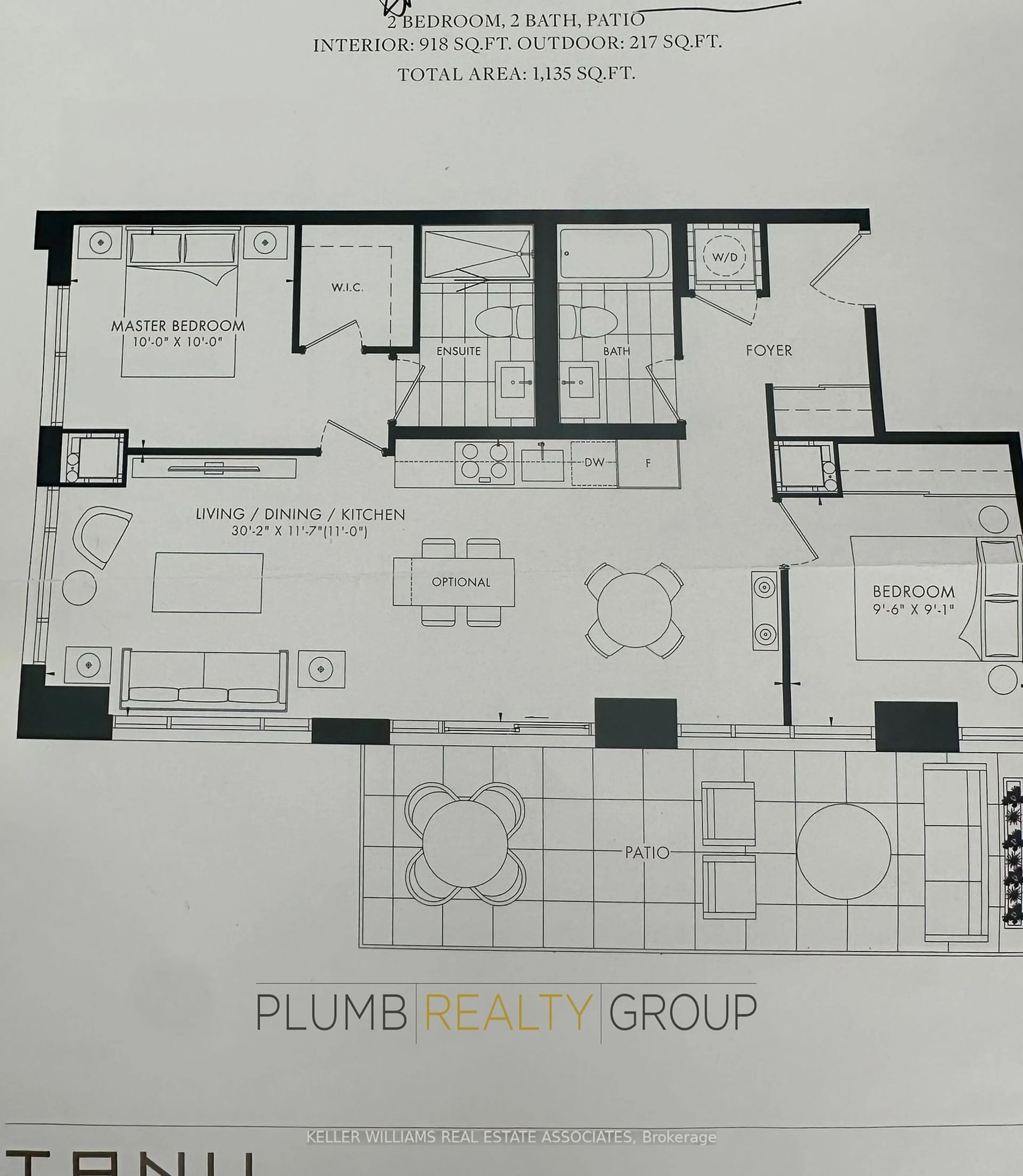 Floor plan for 21 Park St #105, Mississauga Ontario L5G 1L7