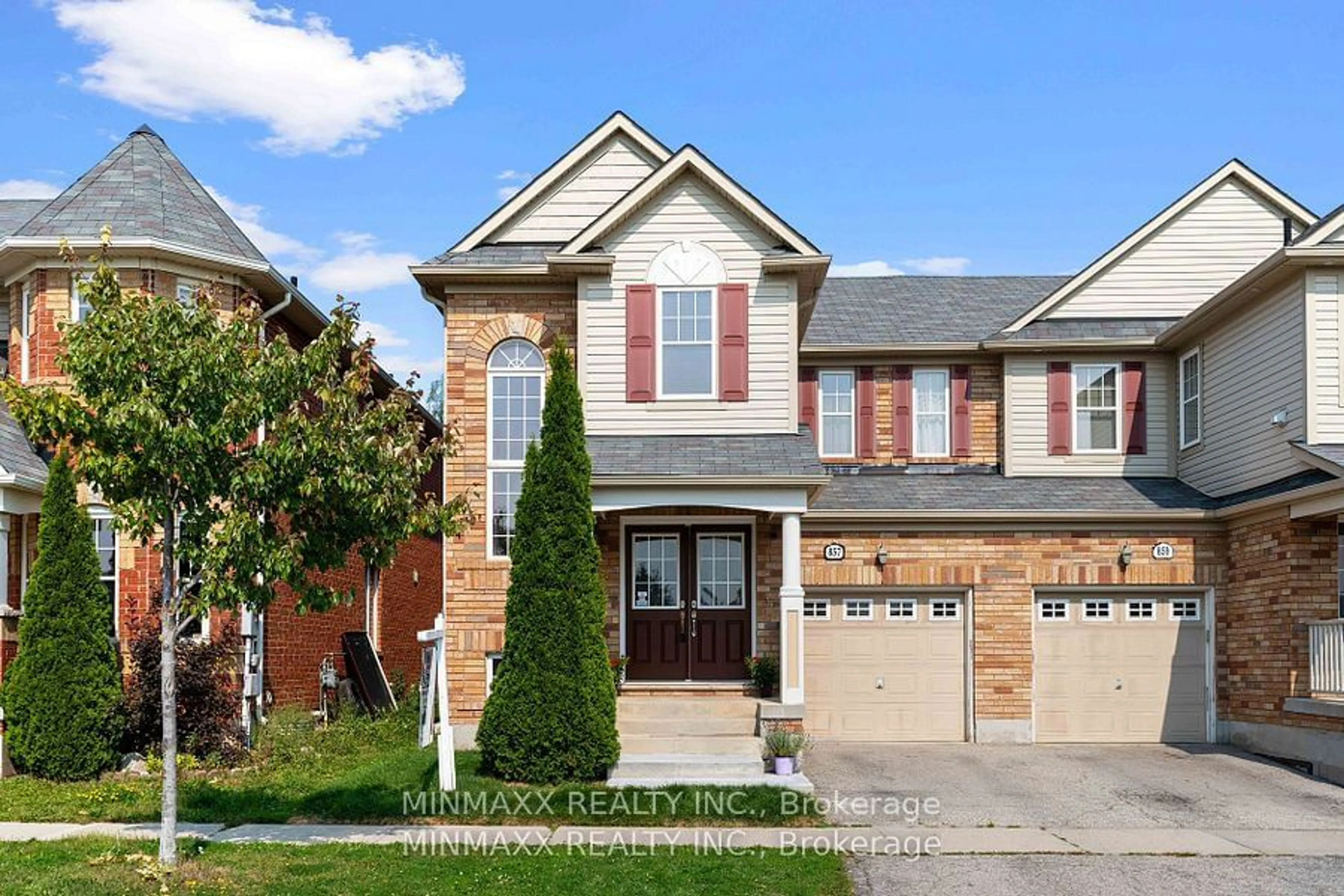 Home with brick exterior material for 857 Scott Blvd, Milton Ontario L9T 1N1