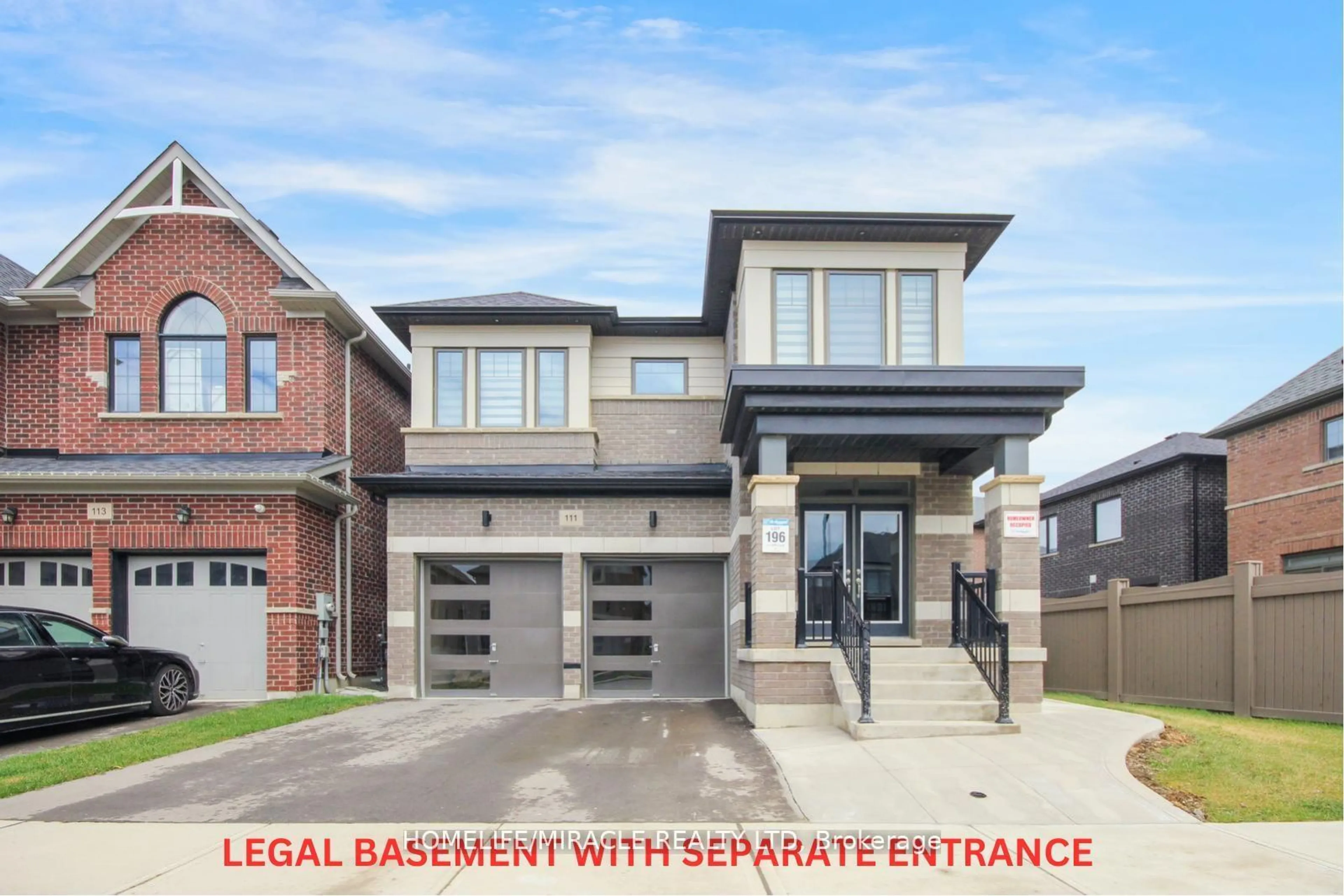 Home with brick exterior material for 111 Petch Ave, Caledon Ontario L7C 4K3