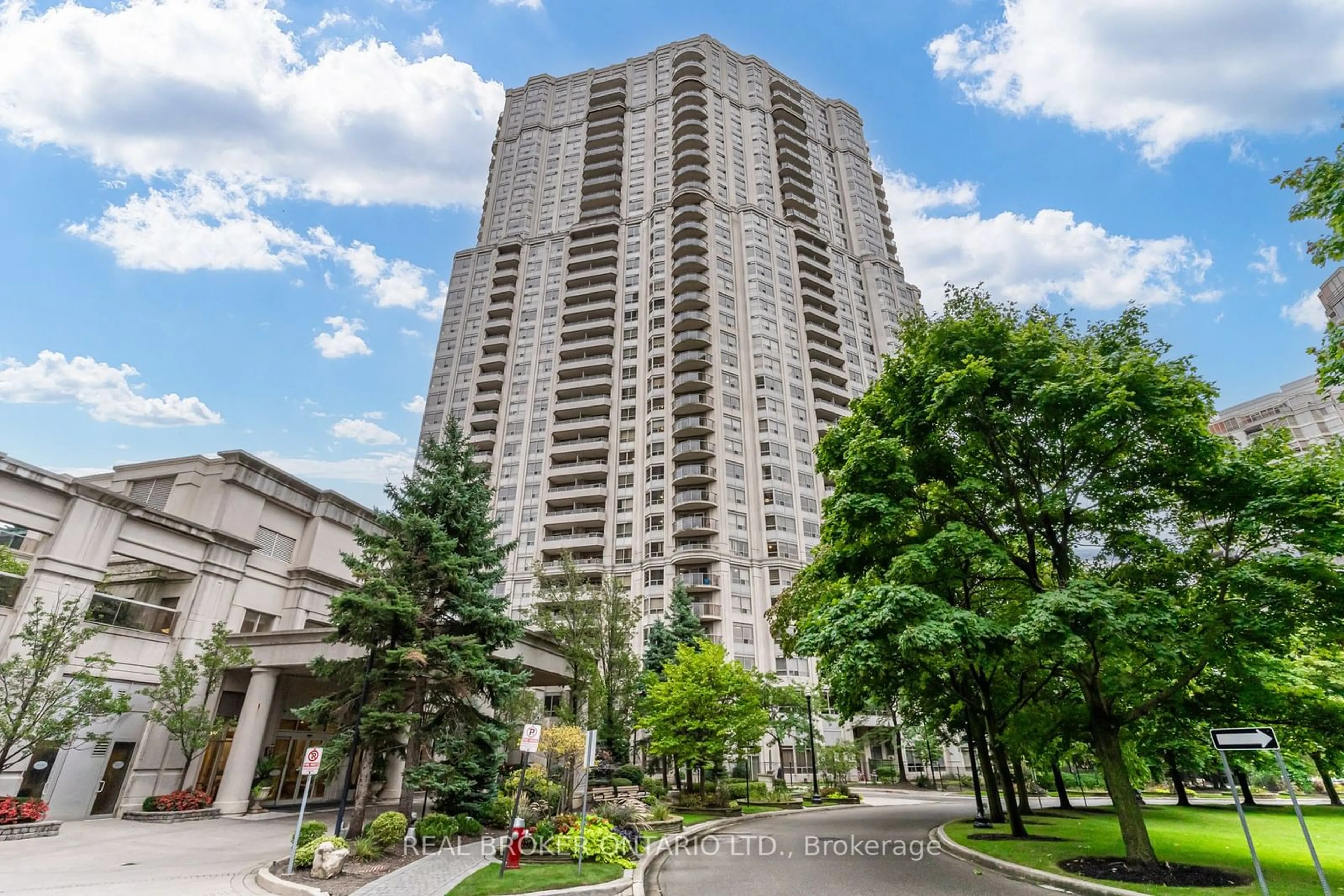 A pic from exterior of the house or condo for 25 Kingsbridge Garden Circ #2224, Mississauga Ontario L5R 4B1