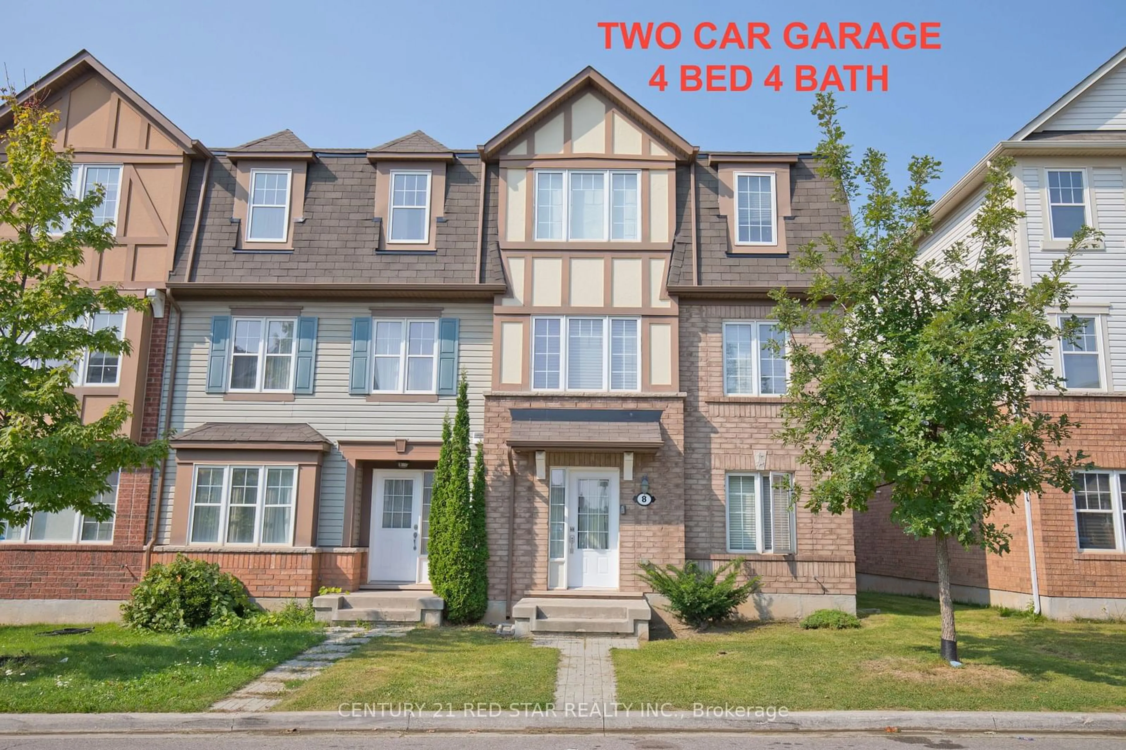 A pic from exterior of the house or condo for 8 Agricola Rd, Brampton Ontario L7A 0V1