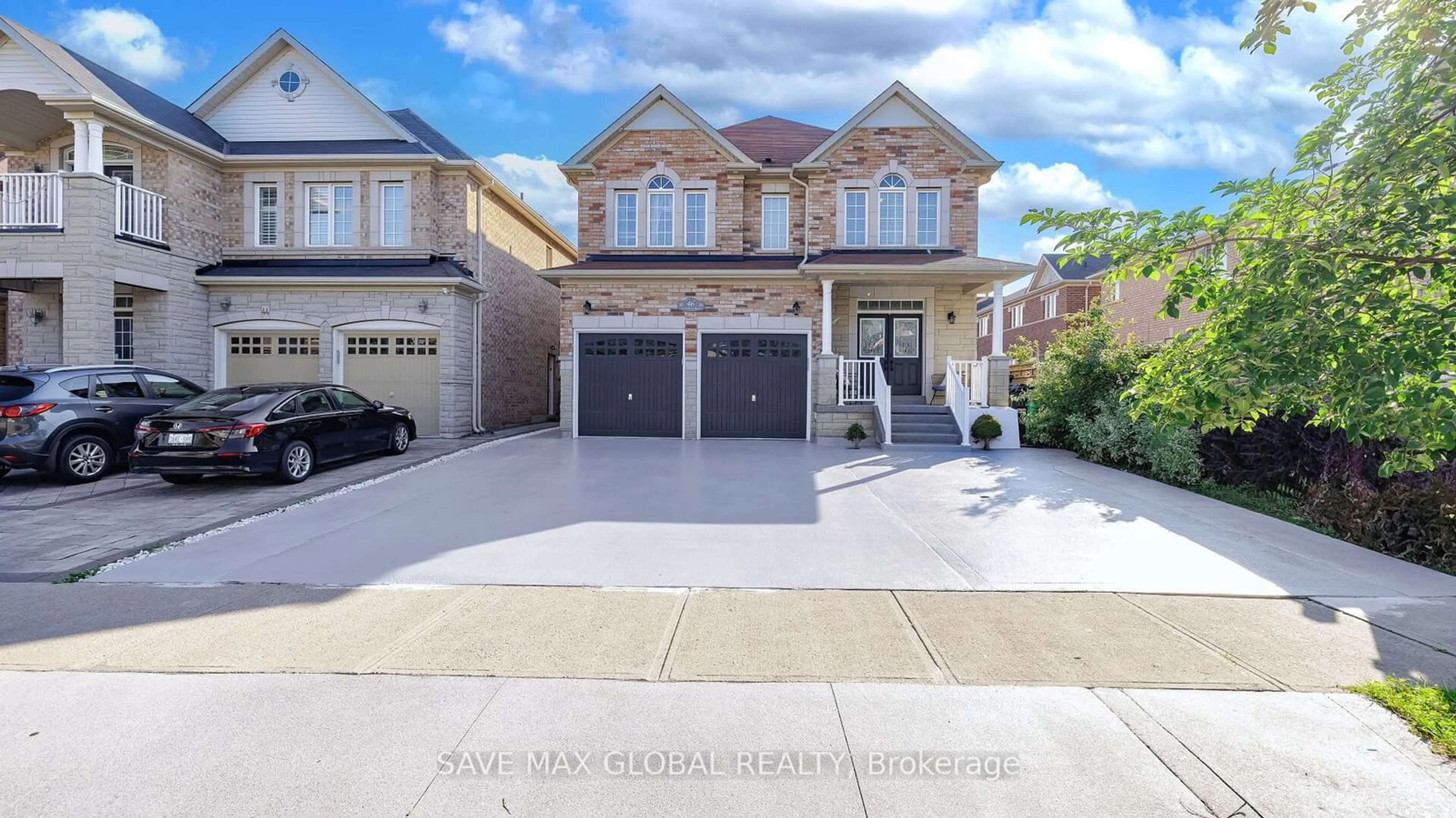 Frontside or backside of a home for 46 Goldsboro Rd, Brampton Ontario L6P 3P3