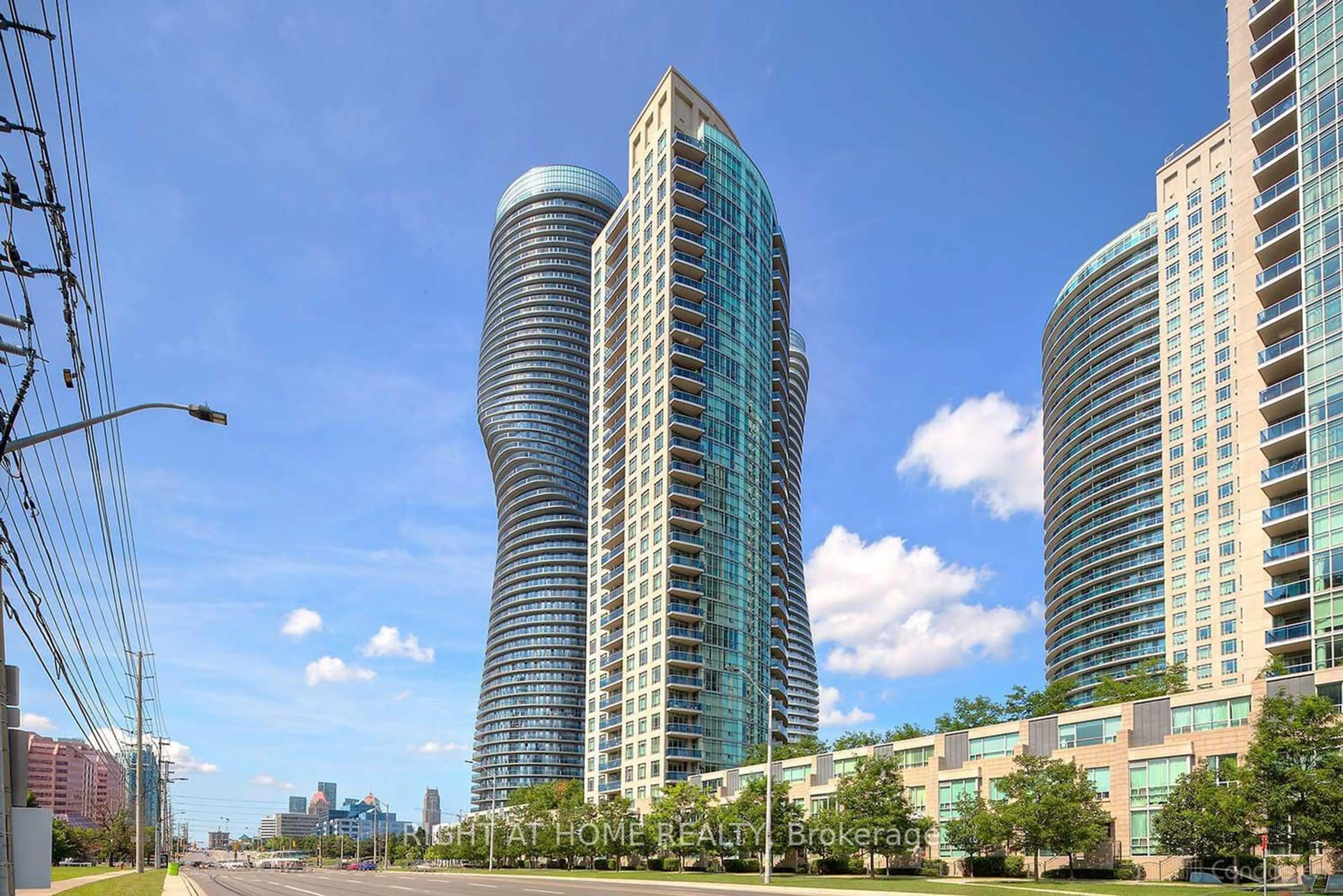 A pic from exterior of the house or condo for 70 Absolute Ave #1806, Mississauga Ontario L4Z 0A4