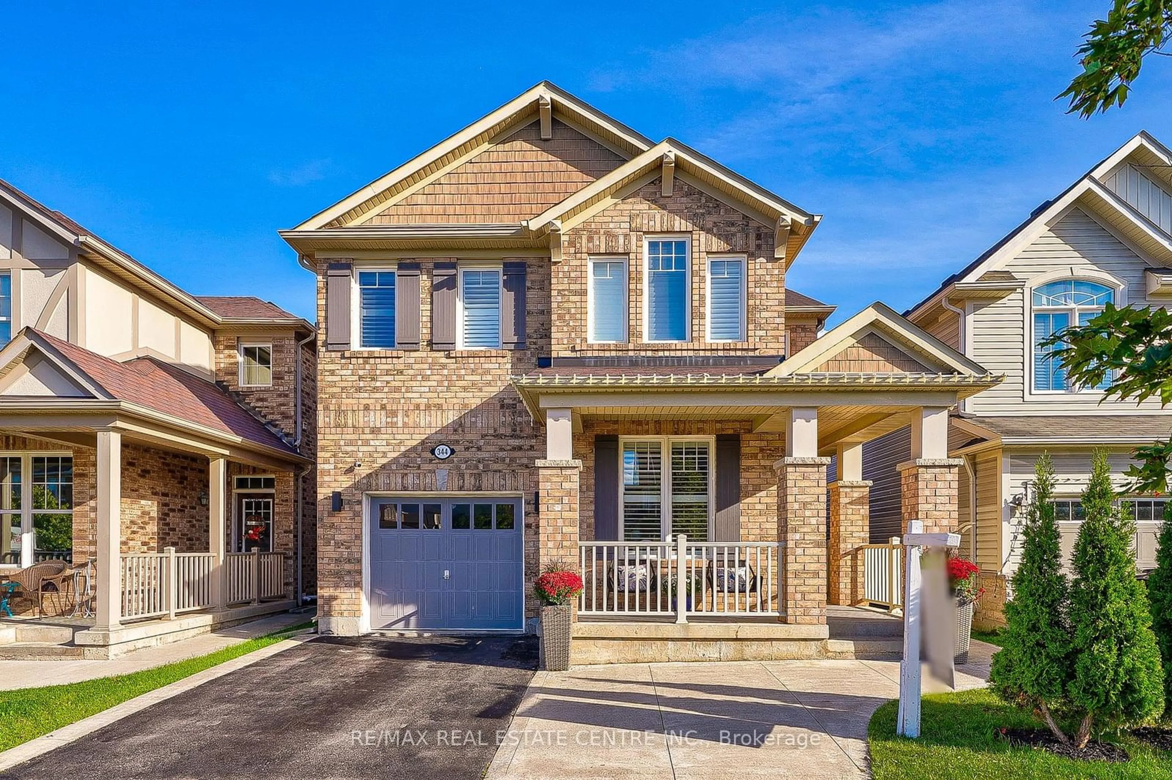 Home with brick exterior material for 344 Leiterman Dr, Milton Ontario L9T 8G2