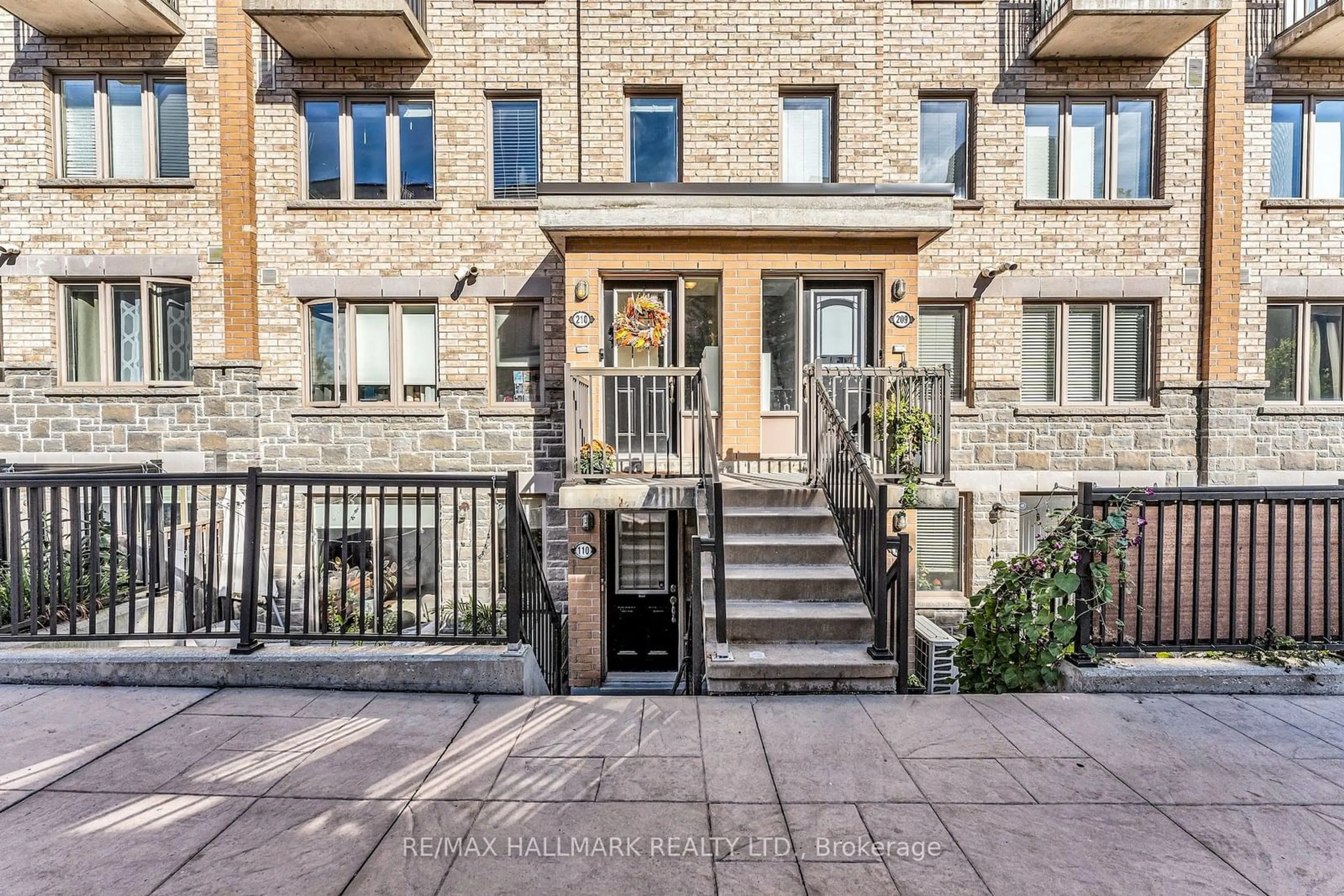 A pic from exterior of the house or condo for 16 Foundry Ave #210, Toronto Ontario M6H 0A9