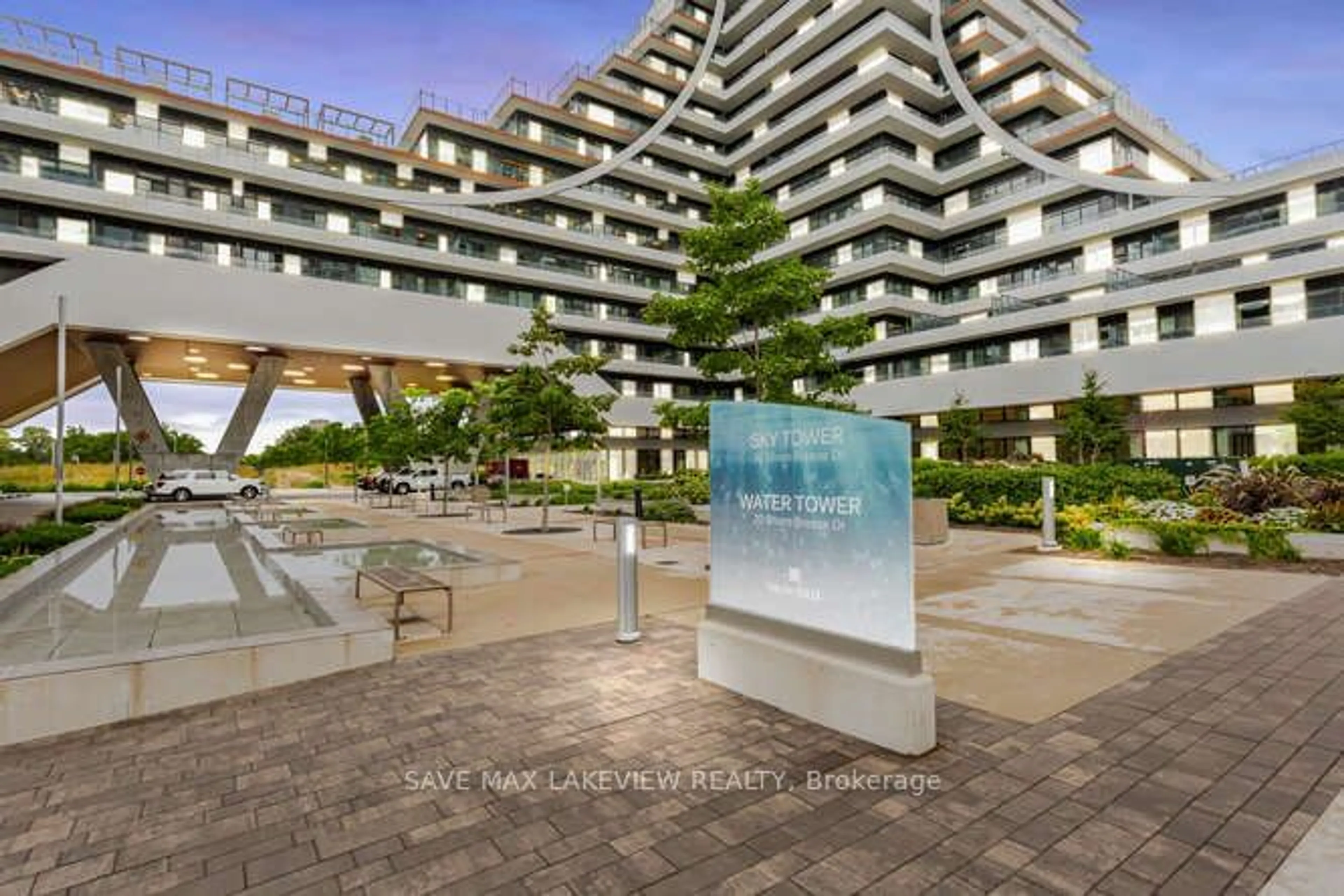 A pic from exterior of the house or condo, the street view for 30 Shore Breeze Dr #533, Toronto Ontario M8V 0J1