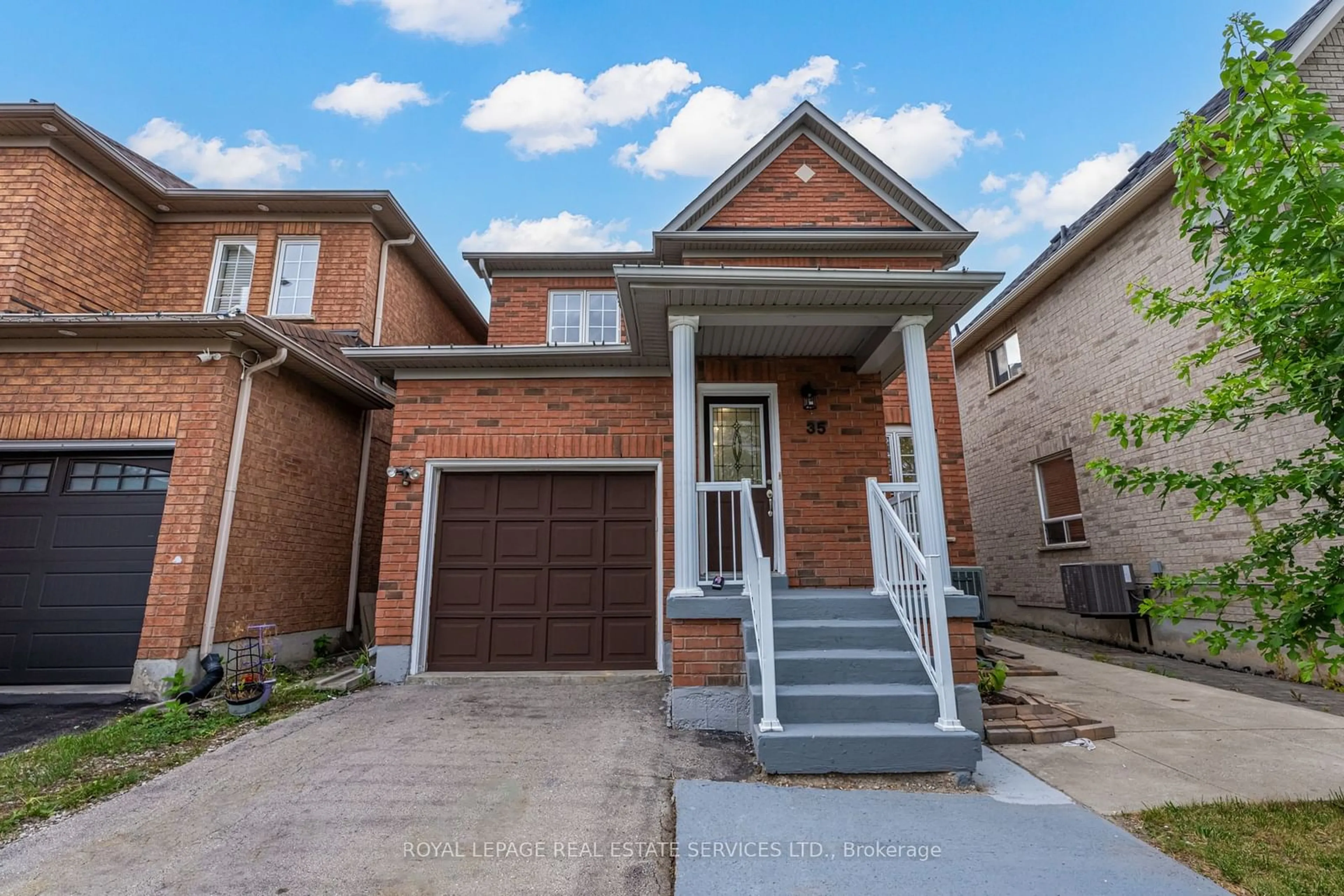 Home with brick exterior material for 35 Pauline Cres, Brampton Ontario L7A 2V6