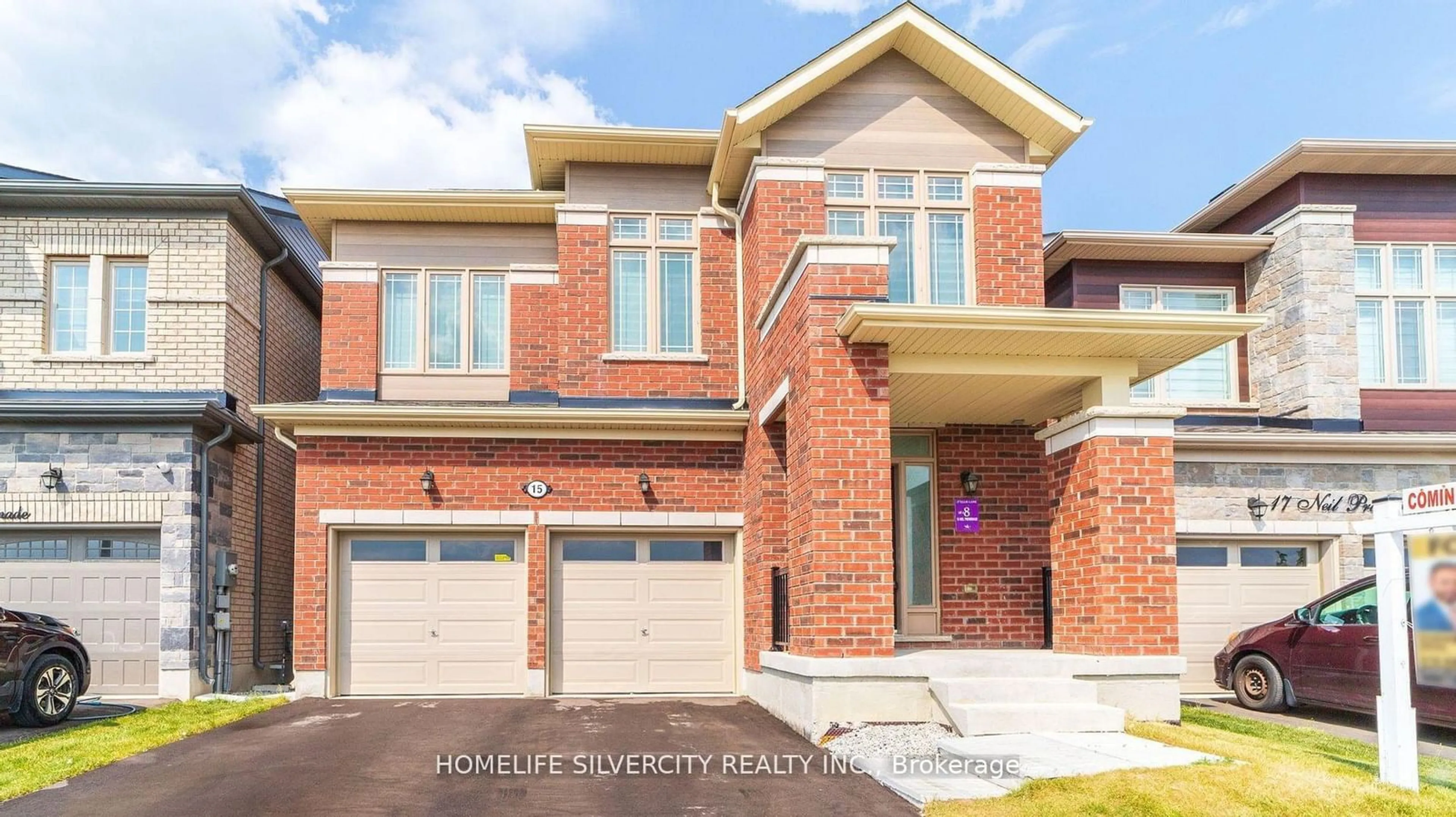 Home with brick exterior material for 15 Neil Prom, Caledon Ontario L7C 4H6