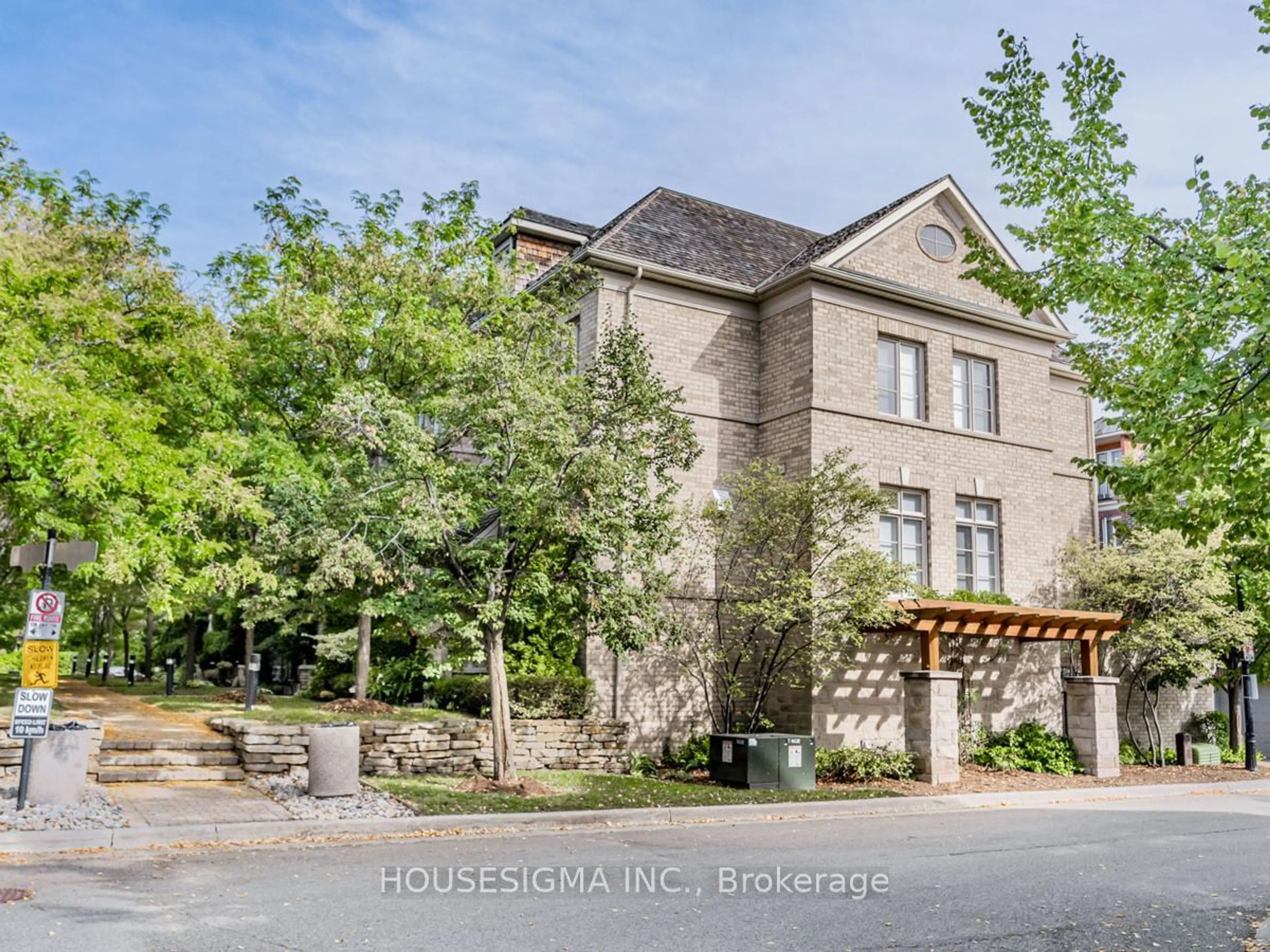 Frontside or backside of a home, the front or back of building for 45 Furrow Lane, Toronto Ontario M8Z 0A2