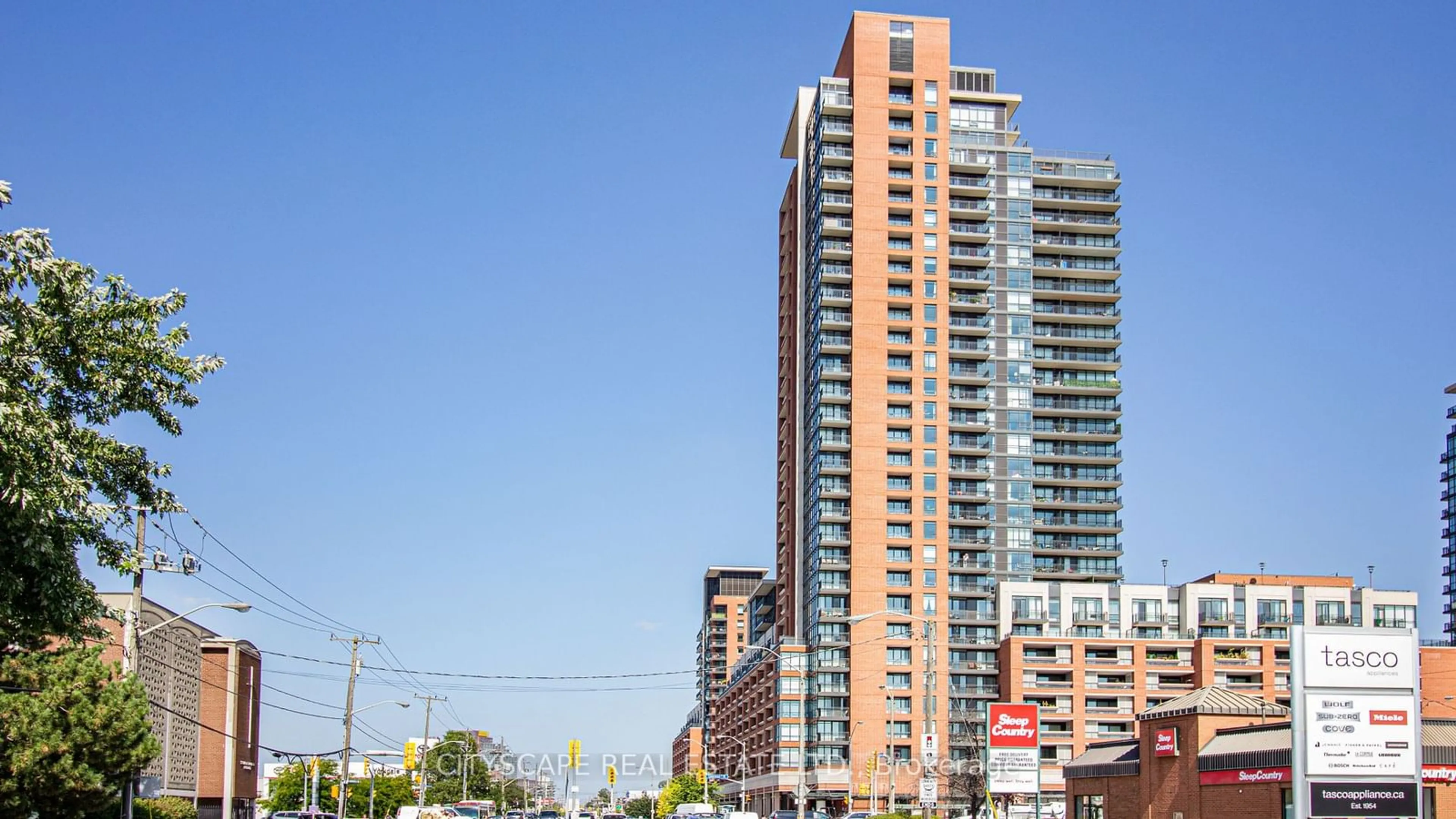 A pic from exterior of the house or condo for 830 Lawrence Ave #1412, Toronto Ontario M6A 1C3