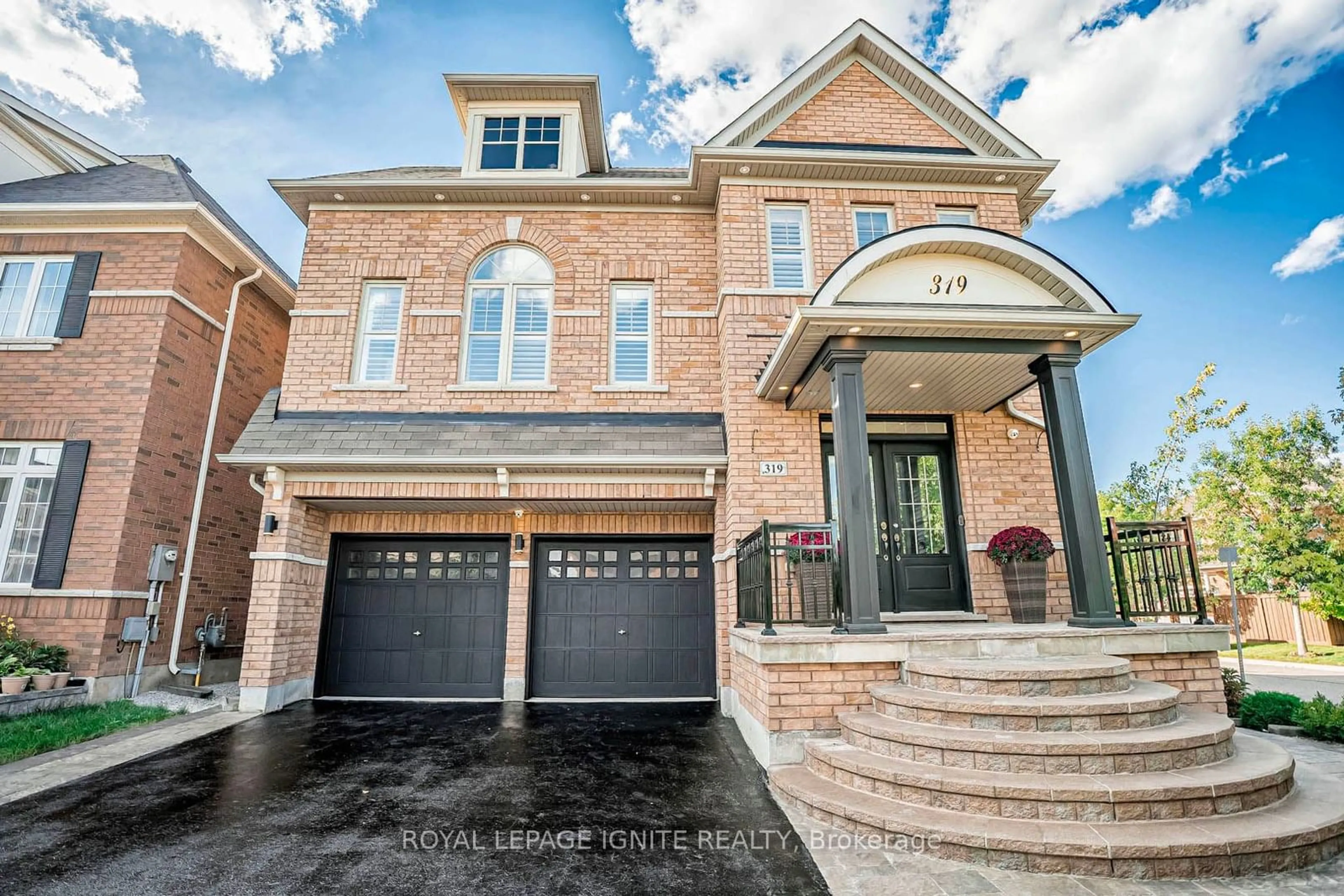 Home with brick exterior material for 319 Kincardine Terr, Milton Ontario L9T 8M9