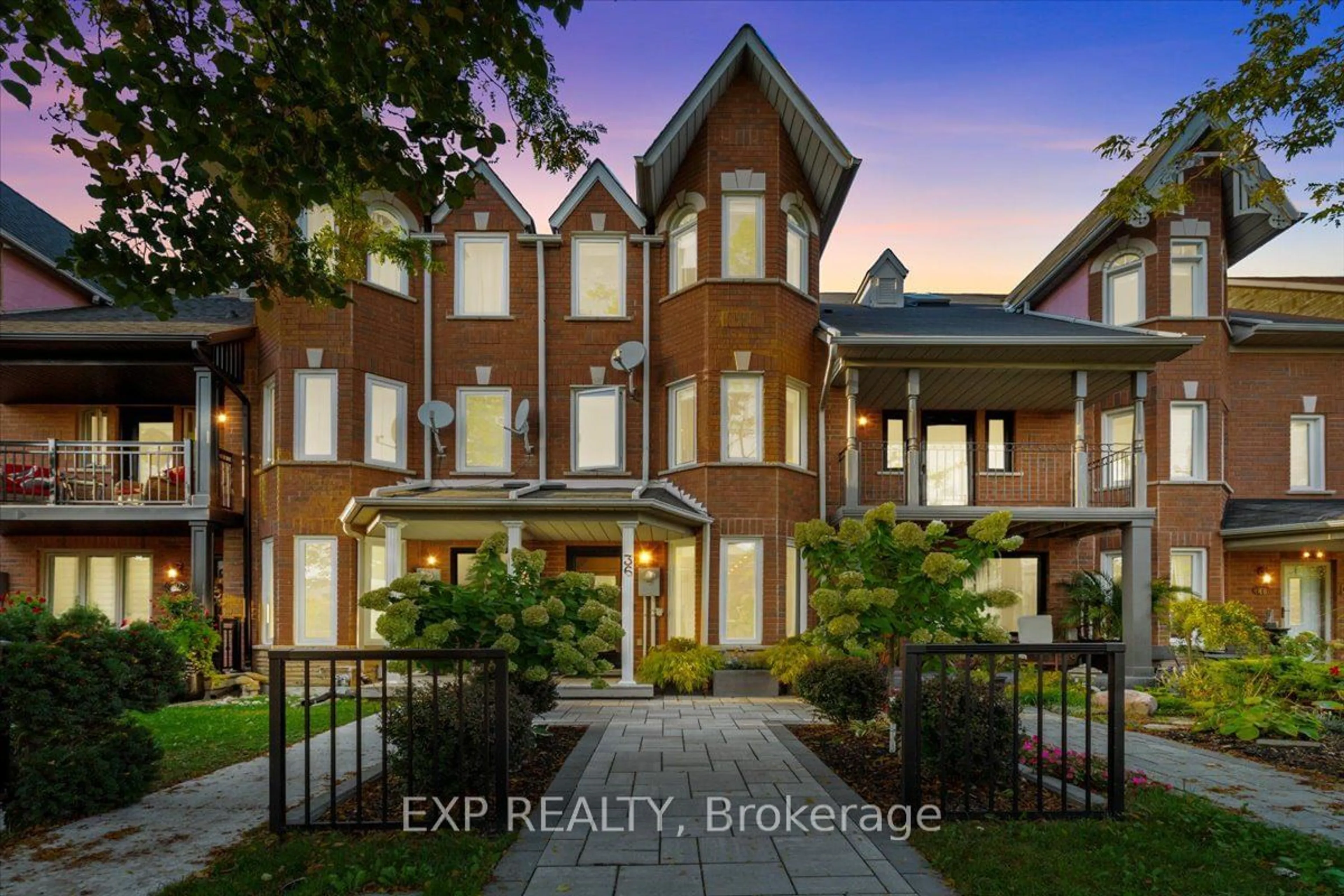 Home with brick exterior material for 36 Rory Rd, Toronto Ontario M6L 3G2