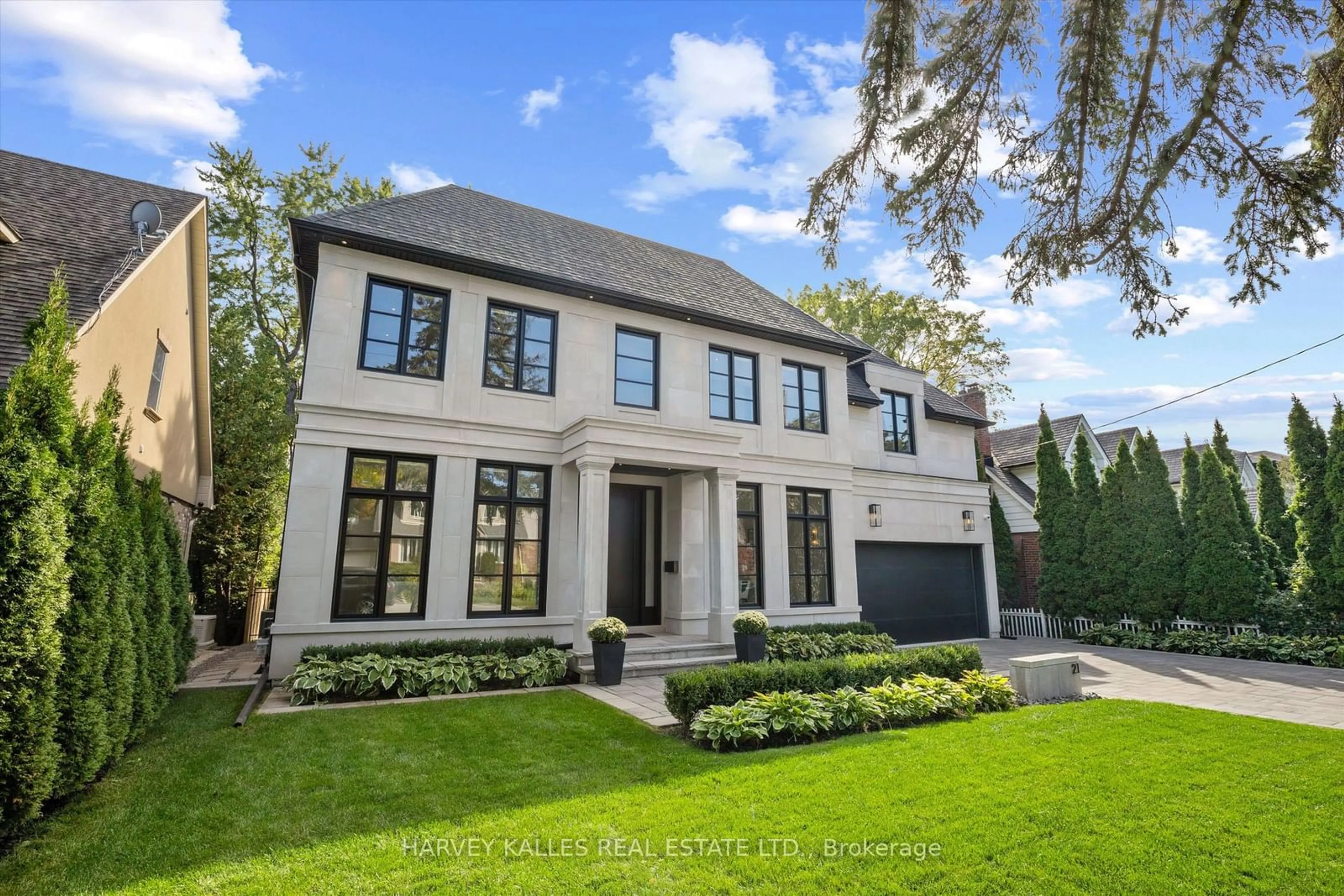 Home with brick exterior material for 21 Golfcrest Rd, Toronto Ontario M9A 1L2
