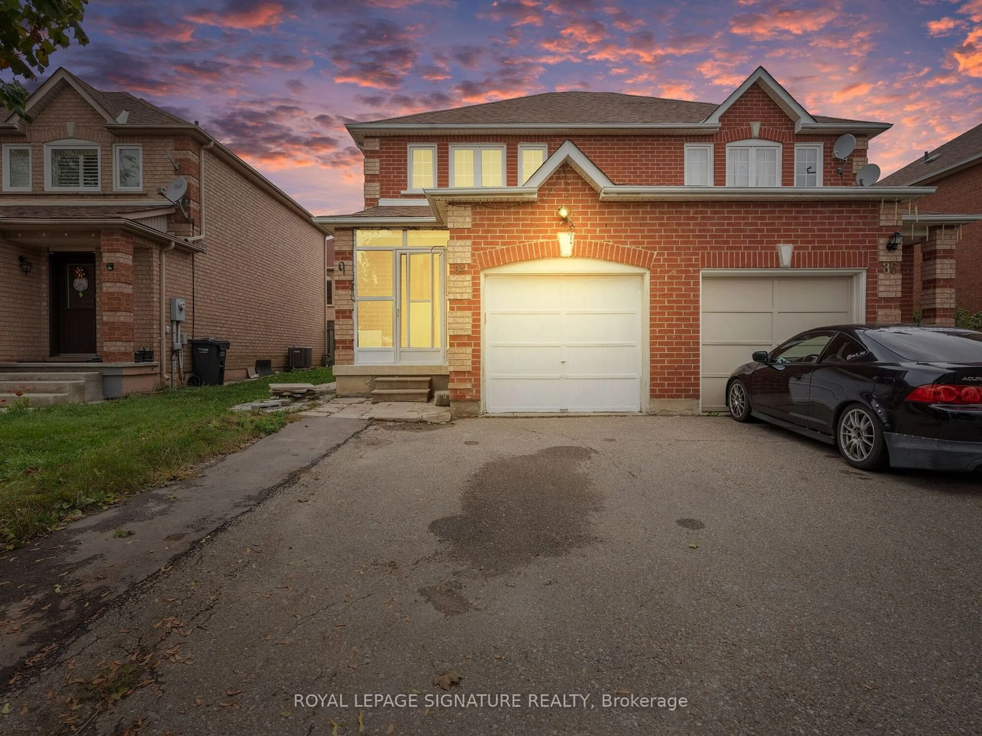 A pic from exterior of the house or condo for 84 Carrie Cres, Brampton Ontario L6Y 4Y6