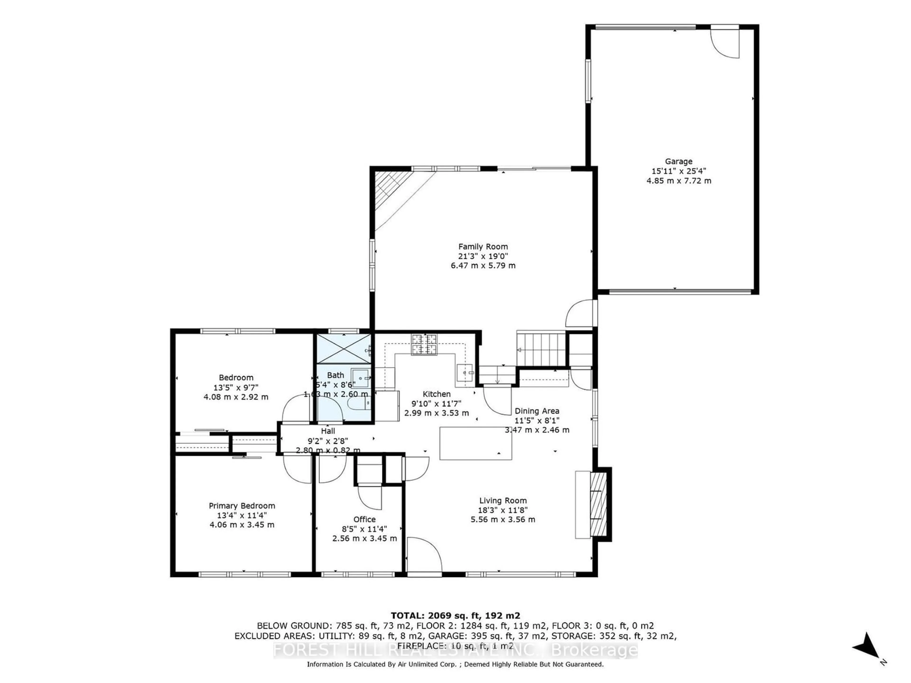 Floor plan for 2552 Whaley Dr, Mississauga Ontario L5B 1X2