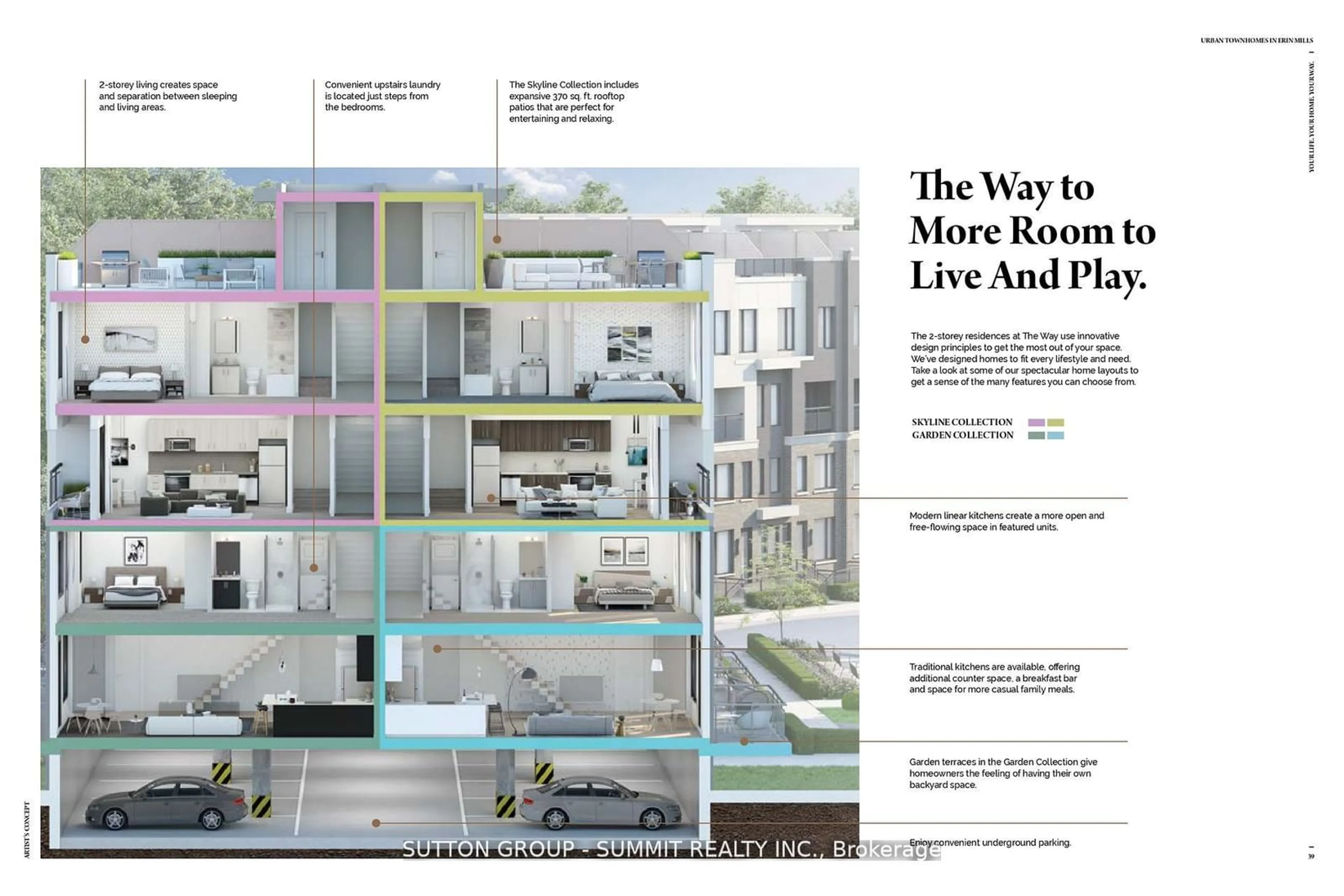 Floor plan for 3409 Ridgeway Dr #21, Mississauga Ontario L5L 0B4