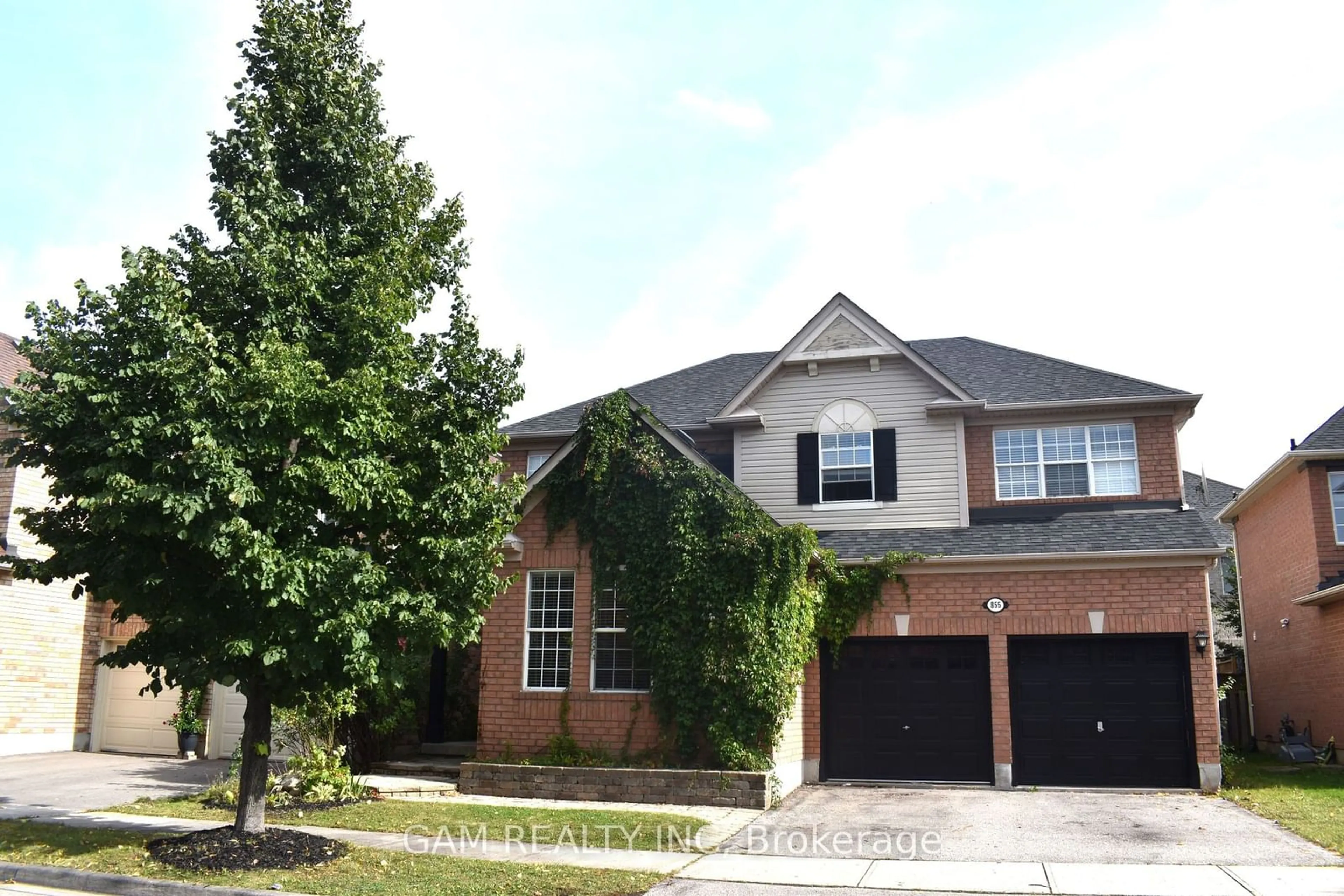 Home with brick exterior material for 855 CHAMBERS Pl, Milton Ontario L9T 6A5